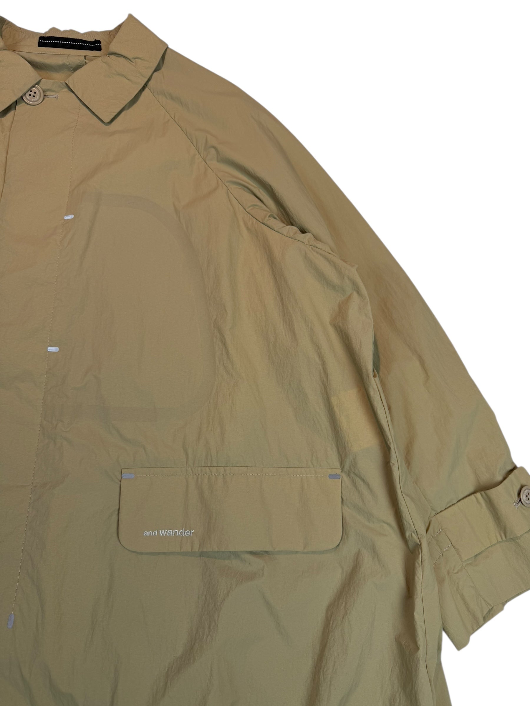 And Wander Water Repellant Light Coat