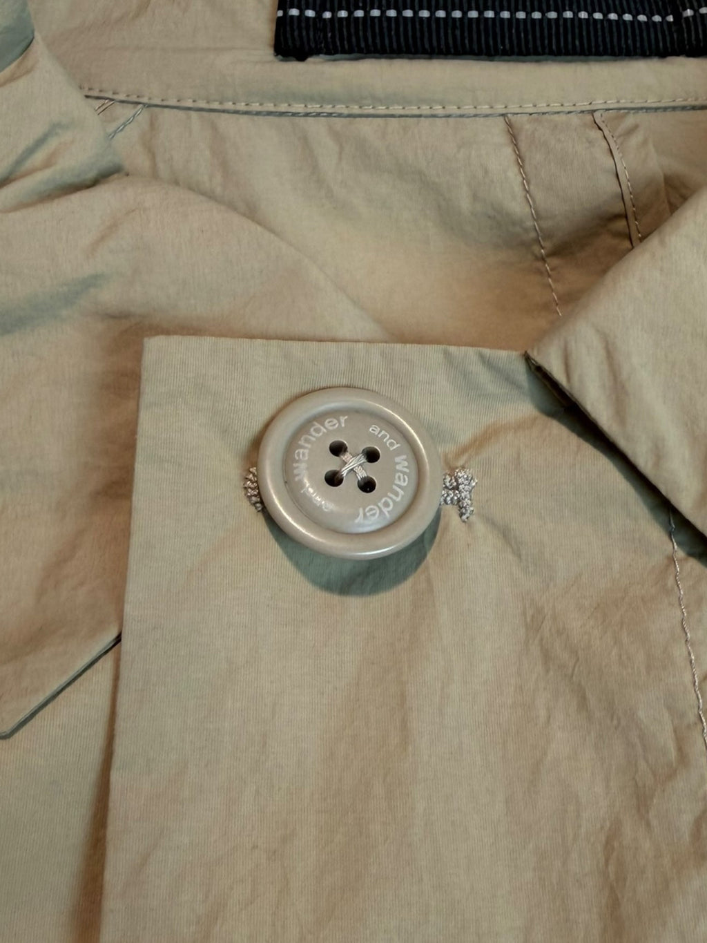 And Wander Water Repellant Light Coat