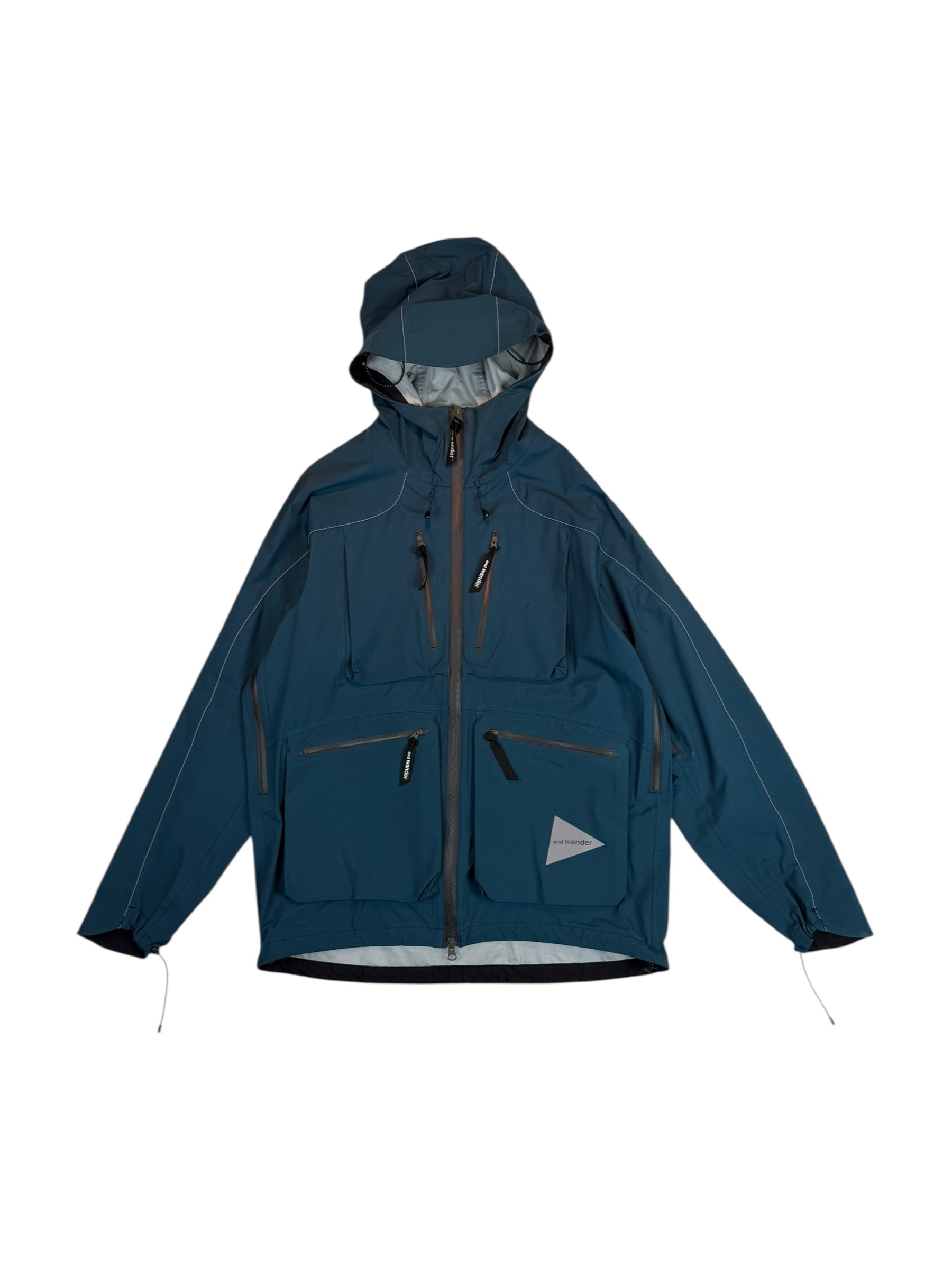 And Wander E Vent Dropping Pocket Rain Coat