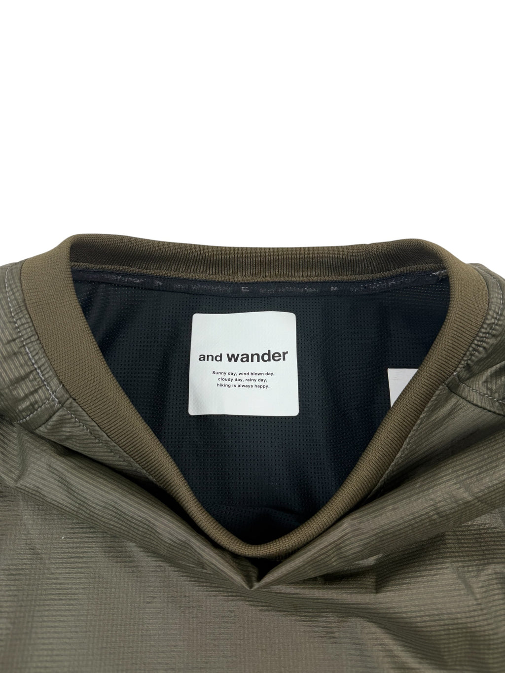 And Wander Covered Rip Pullover