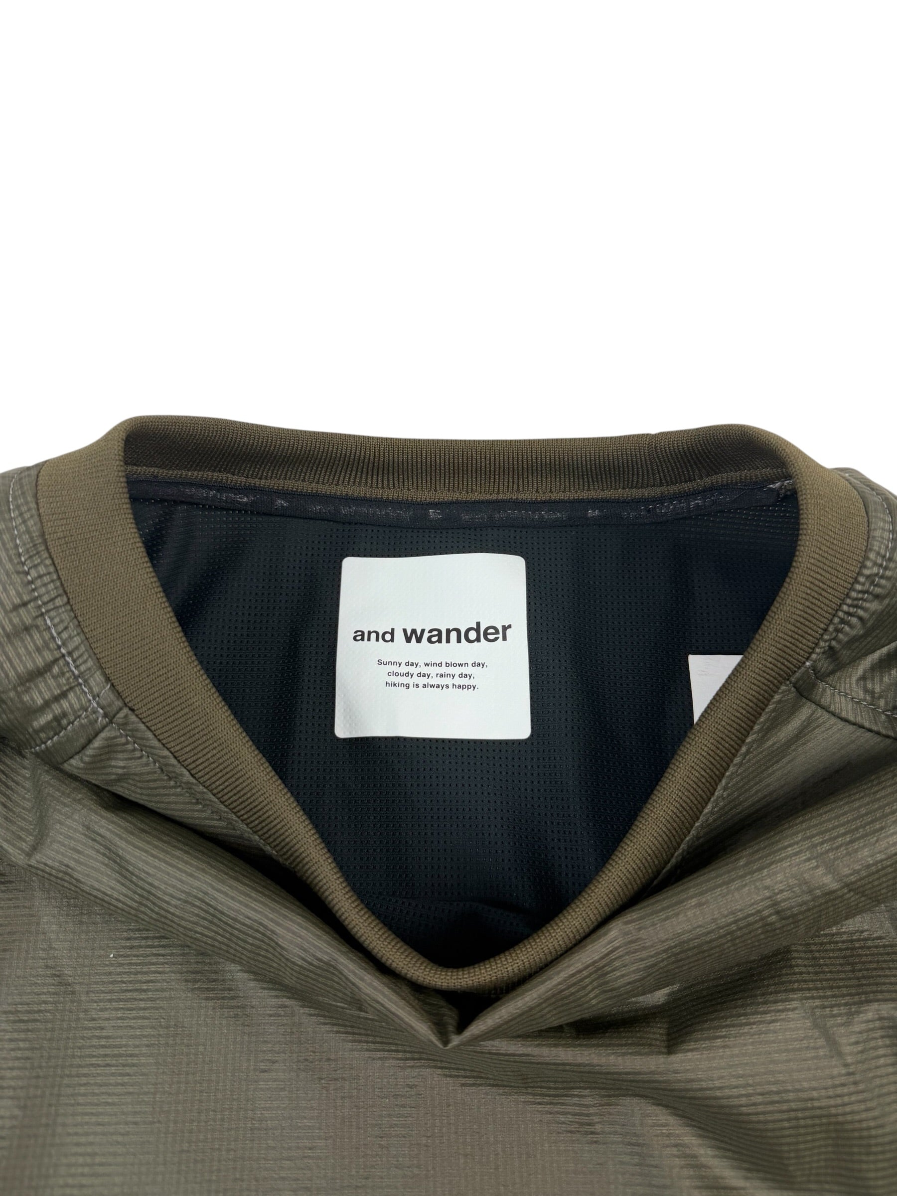 And Wander Covered Rip Pullover