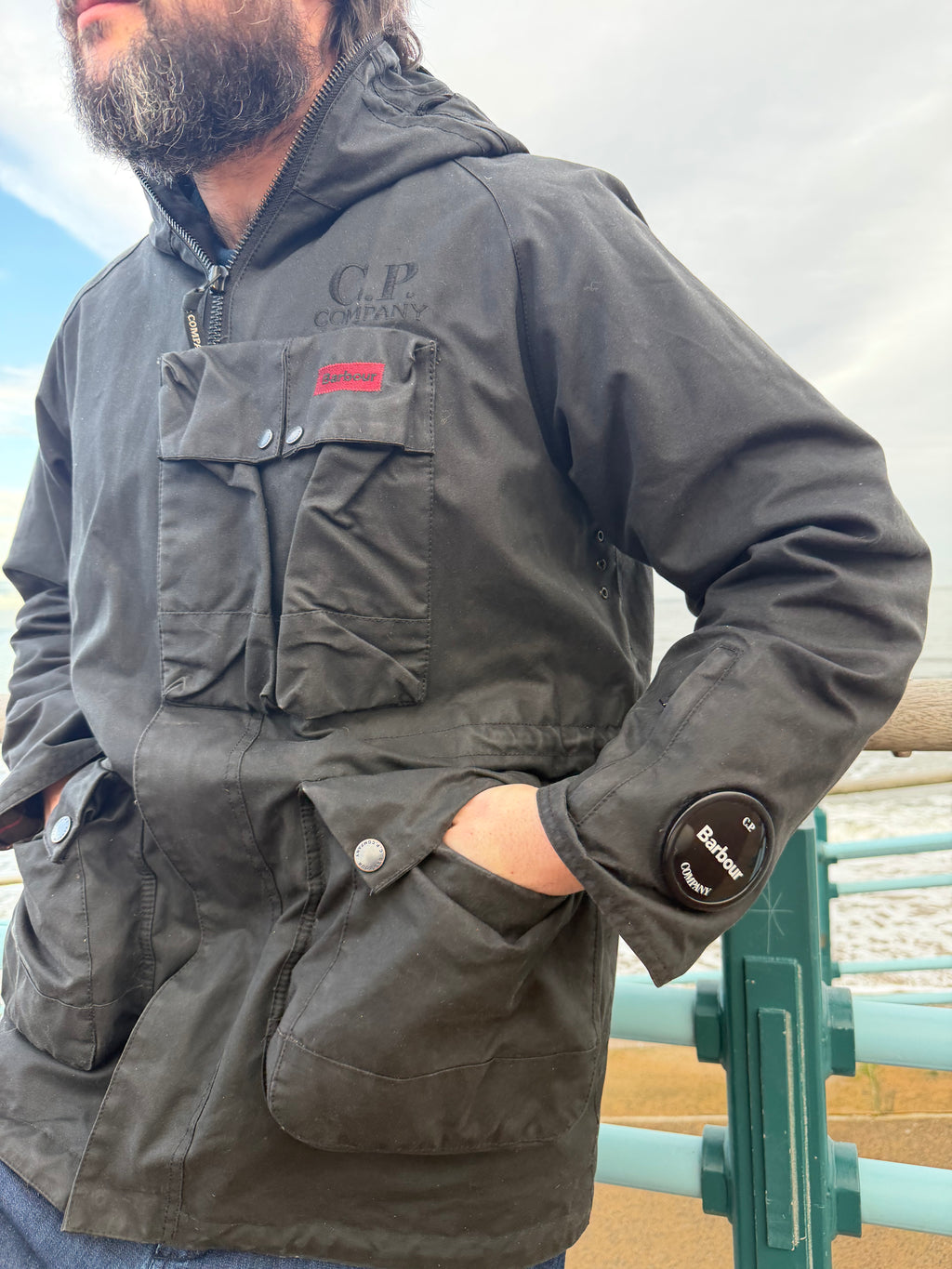 Barbour x C.P. Company TC Explorer Wax Jacket