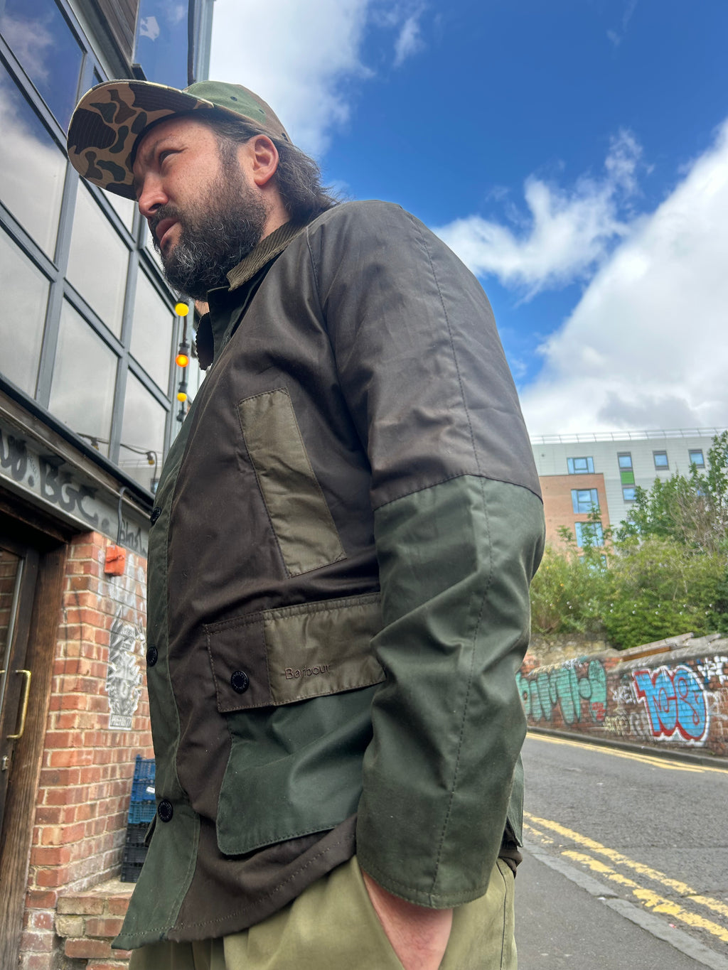 Barbour x END. Re-Engineered Wax Ashby Jacket