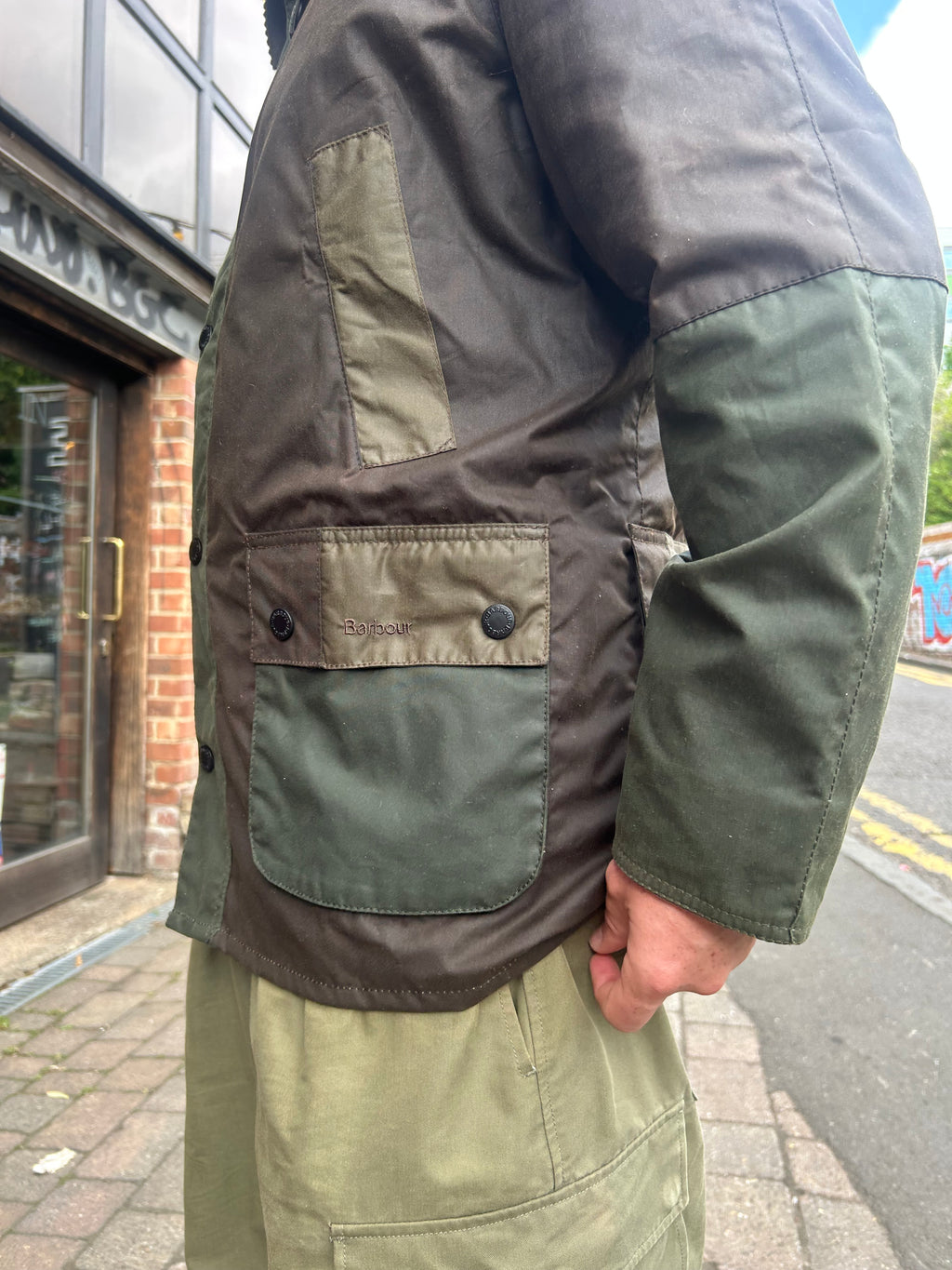 Barbour x END. Re-Engineered Wax Ashby Jacket