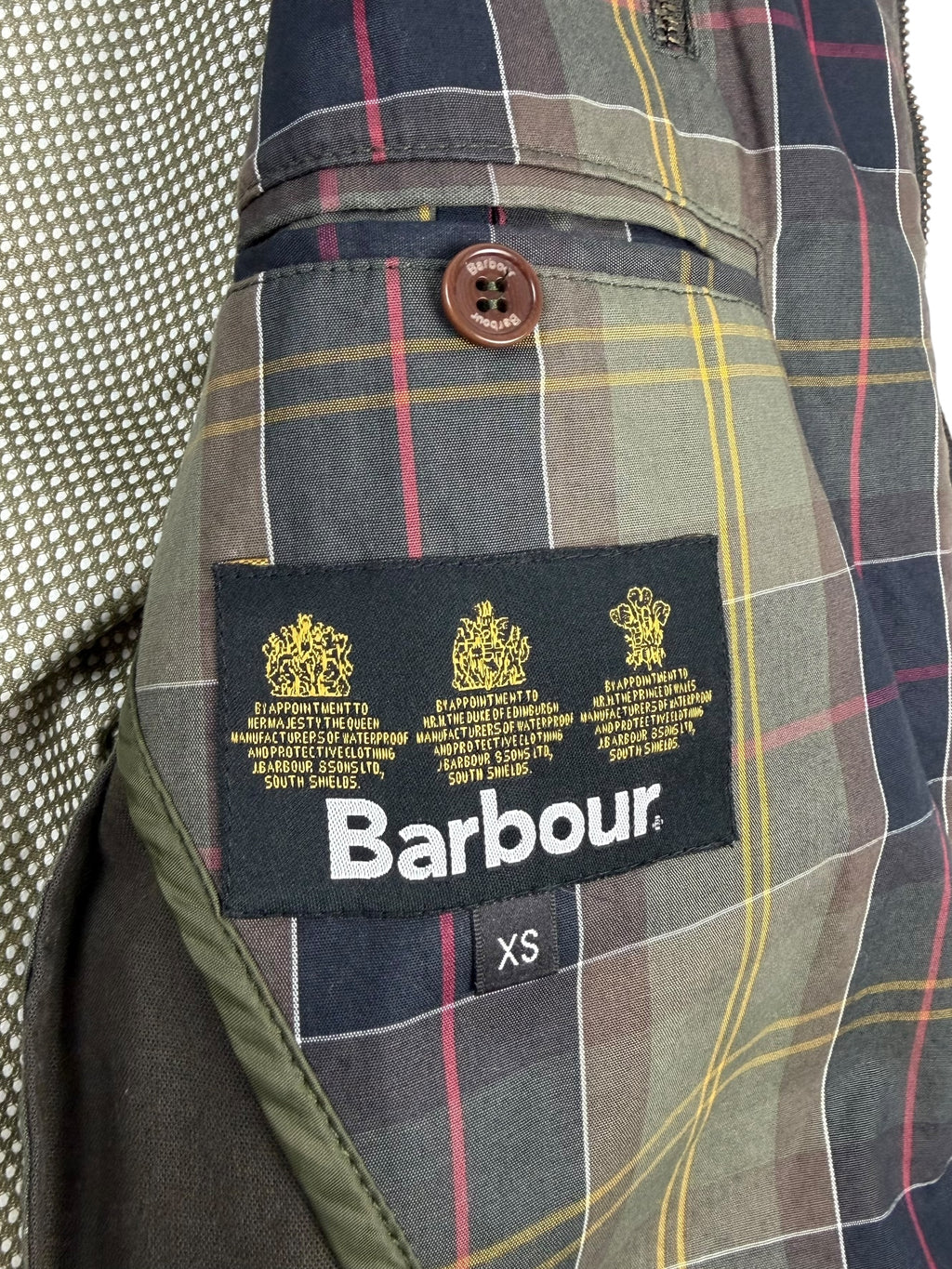 Barbour TO KI TO Tartan Blouson Jacket