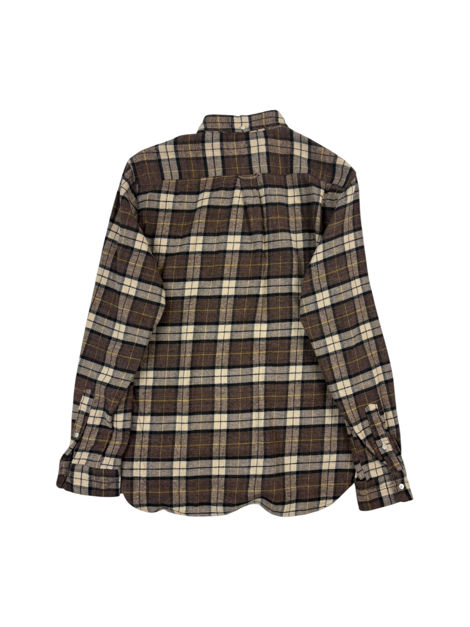 Beams Japan Button Down Speckle Dyed Flannel