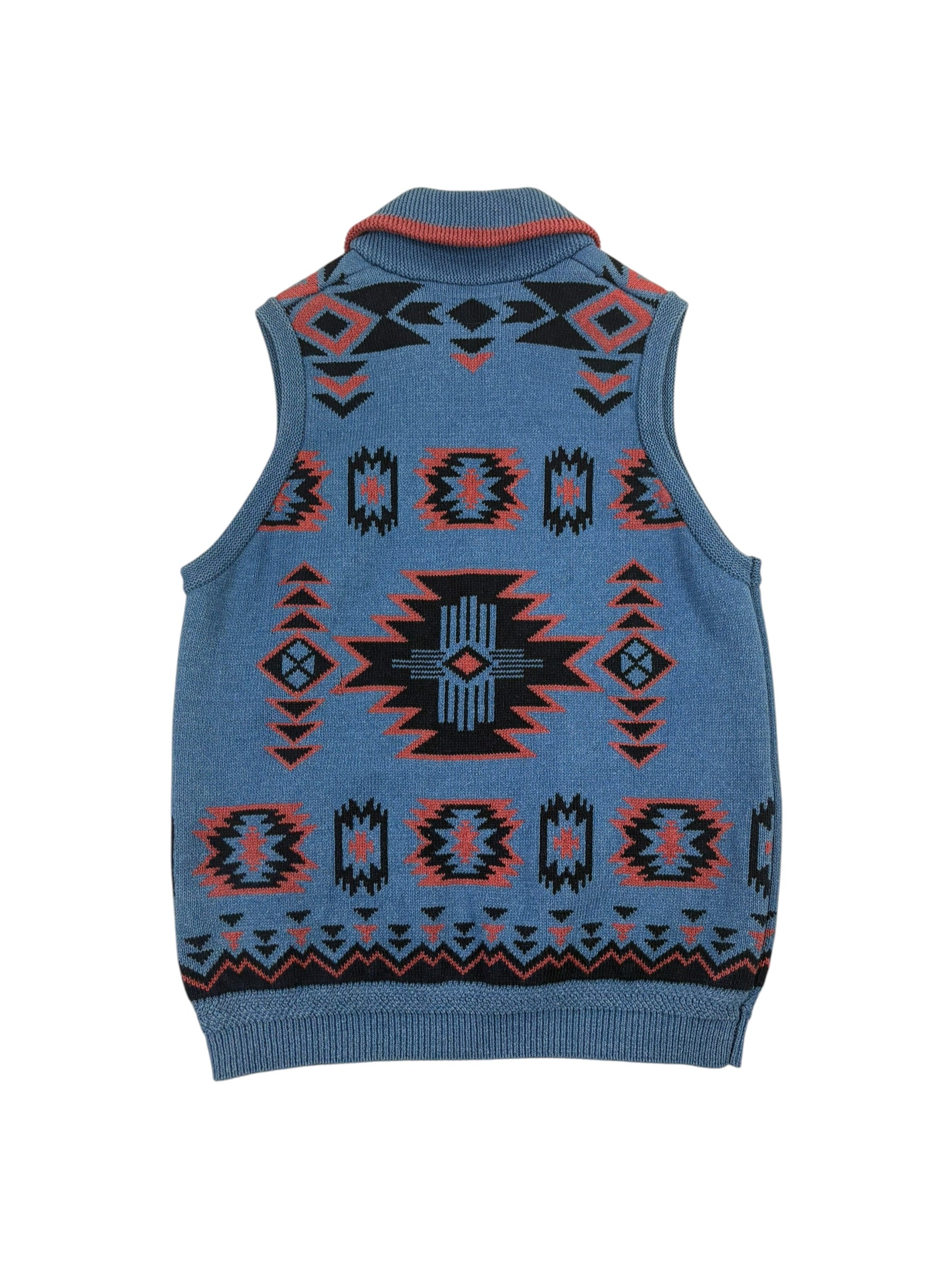 Beams Japan Heavy Knit Indigo Vest
