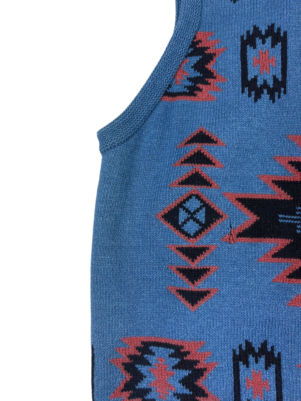 Beams Japan Heavy Knit Indigo Vest
