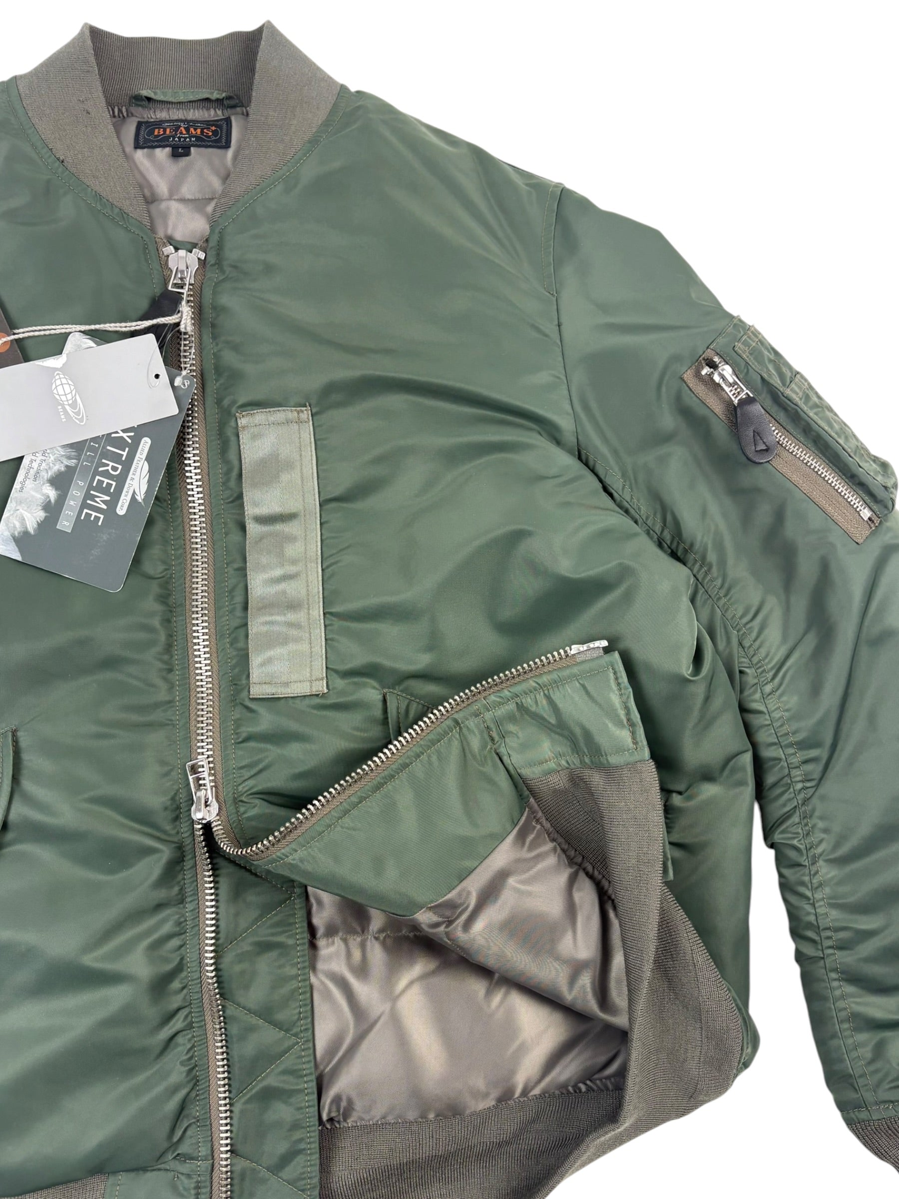 Beams Japan L-33 Down Bomber Jacket