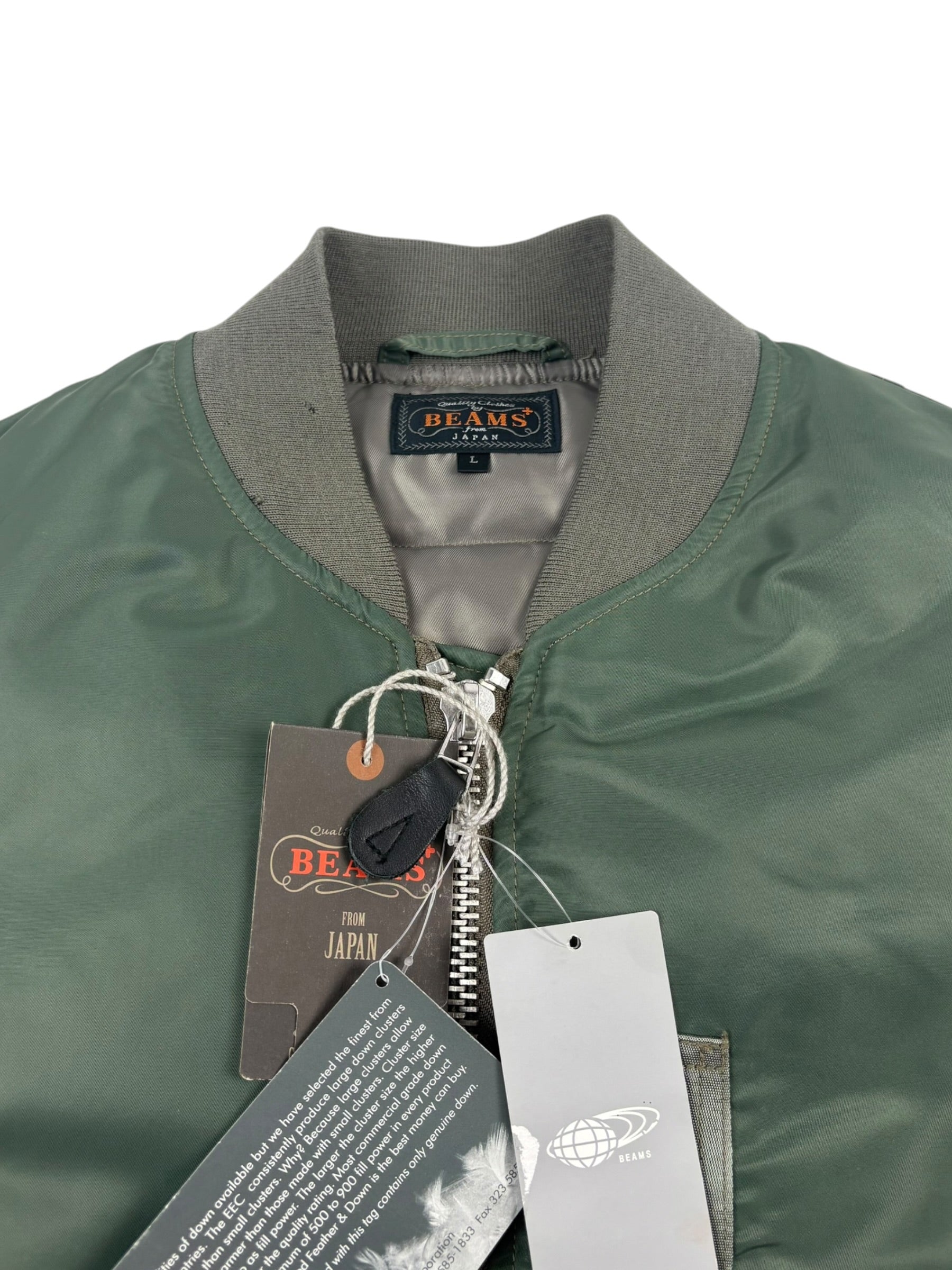 Beams Japan L-33 Down Bomber Jacket