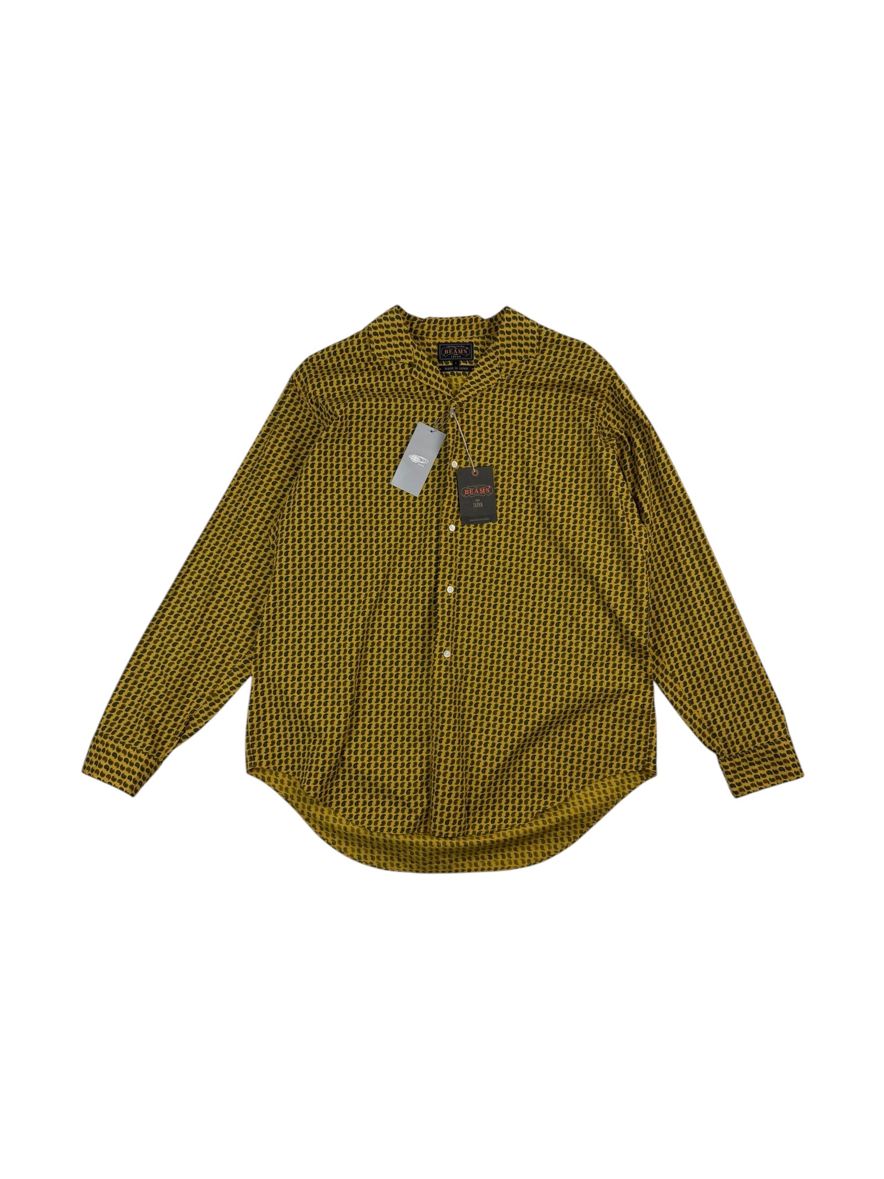 Beams Japan Open Collar Dobby Shirt