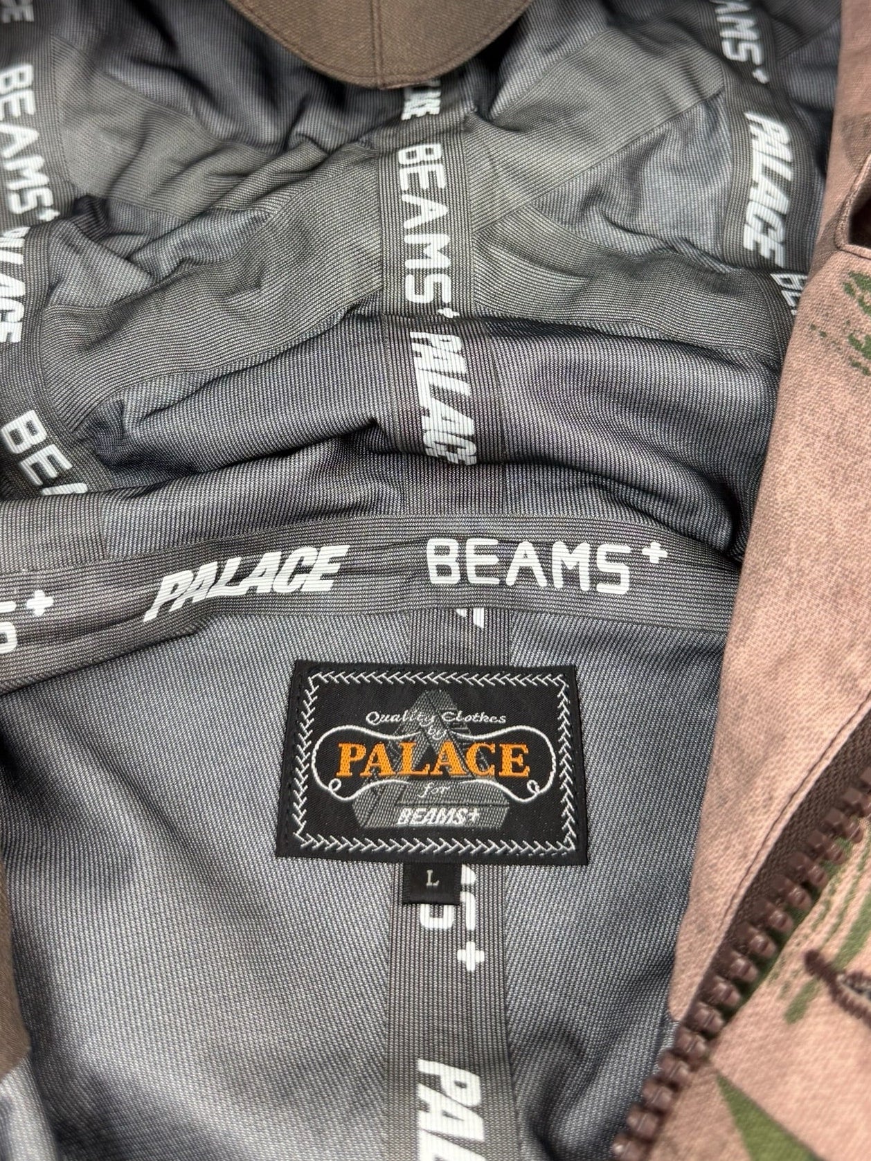 Beams x Palace 3 Layer Camo Jacket