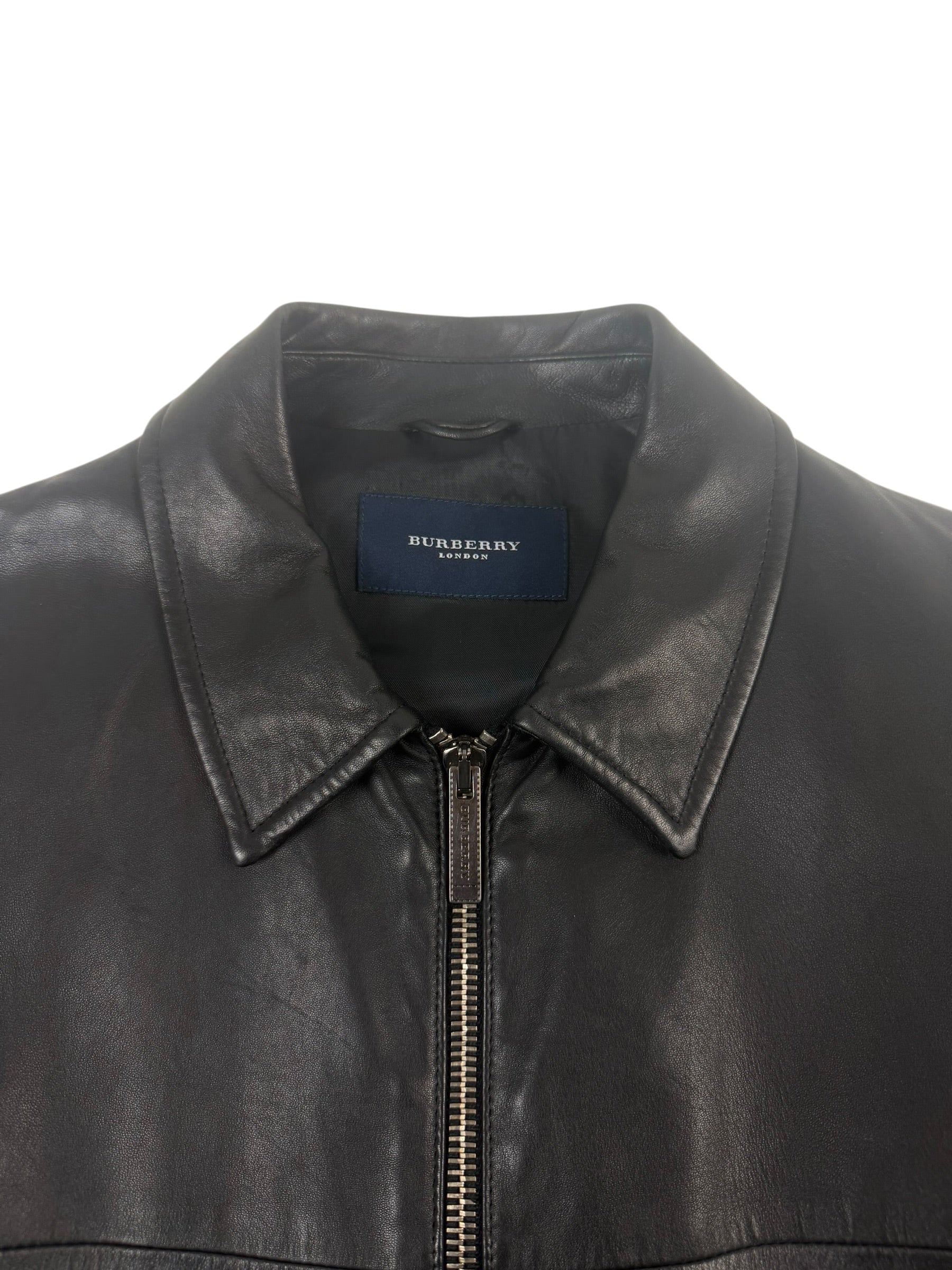 Burberry London Leather Jacket – RE:BOURN