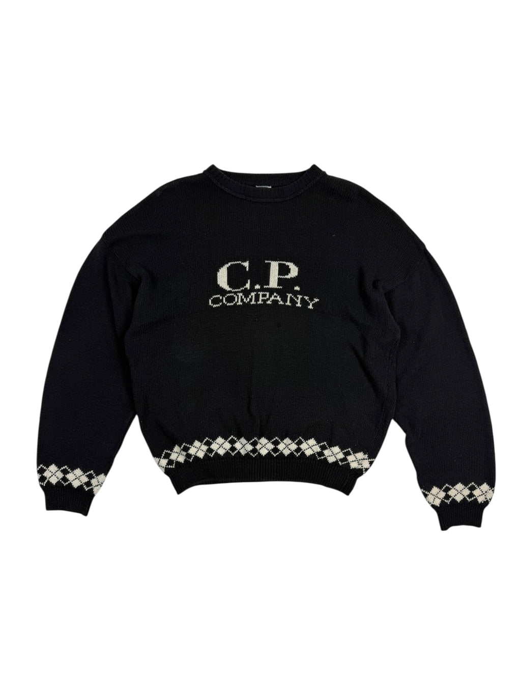 C.P. Company 1980s Jacquard Knit Sweater