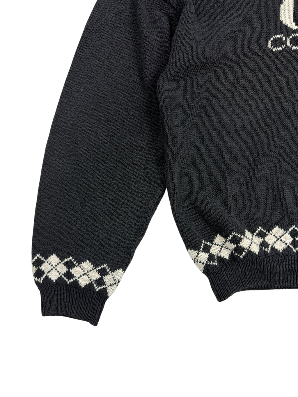 C.P. Company 1980s Jacquard Knit Sweater