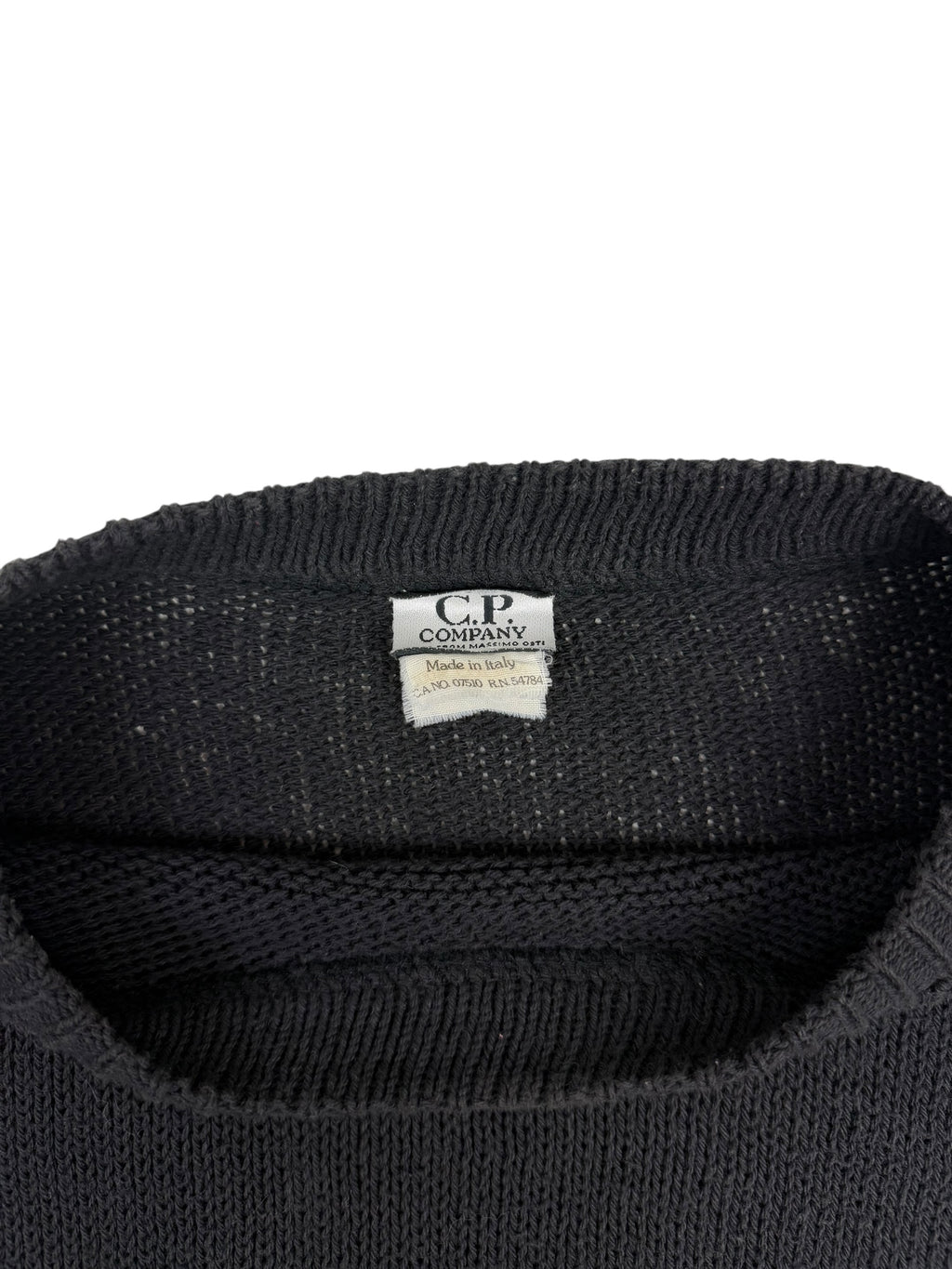 C.P. Company 1980s Jacquard Knit Sweater