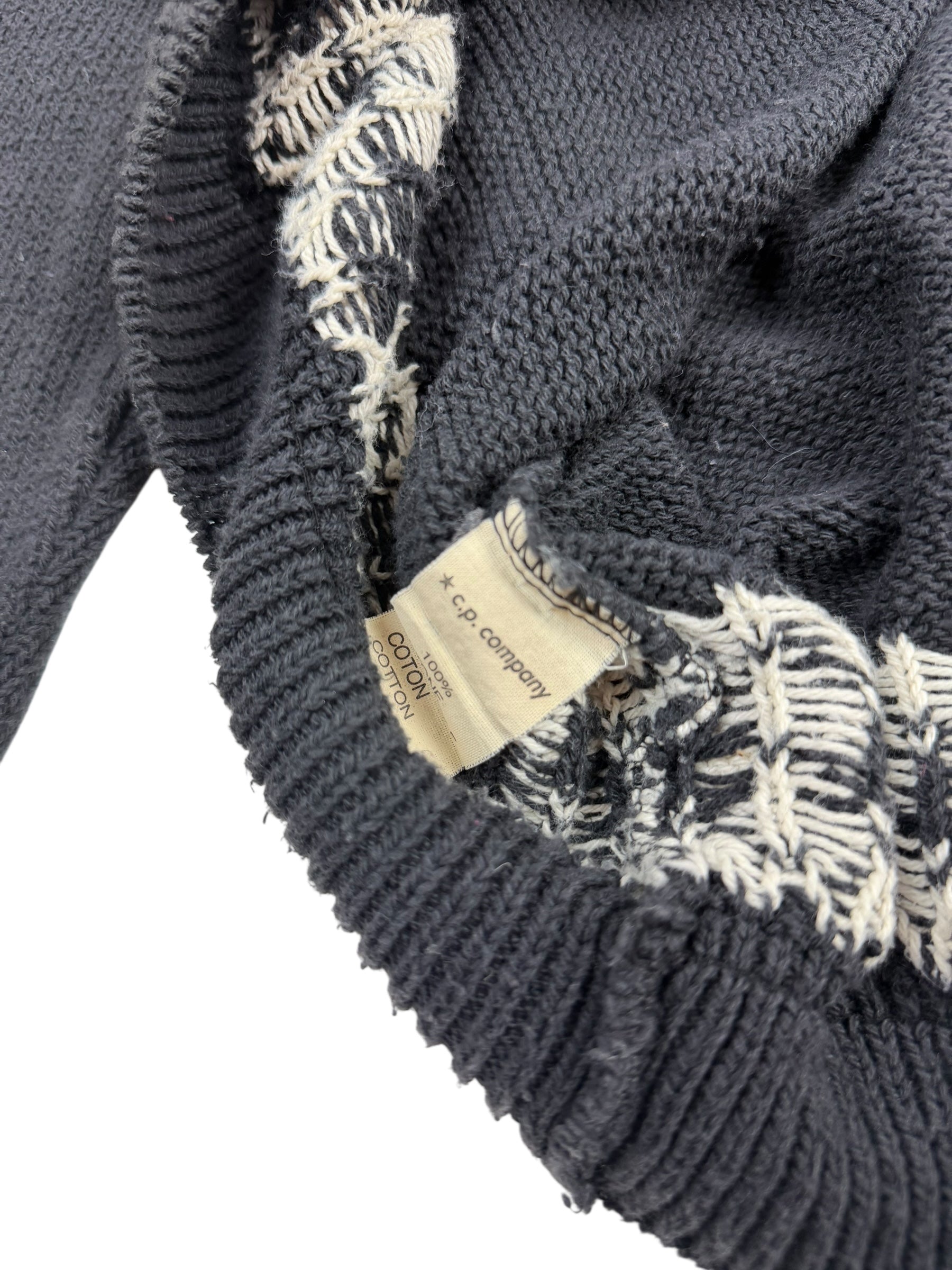 C.P. Company 1980s Jacquard Knit Sweater