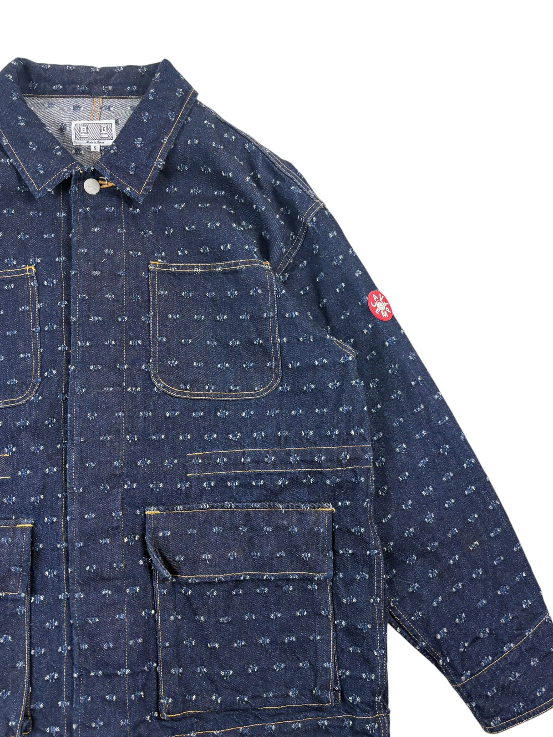 CavEmpt Maj Dam Denim Work Jacket