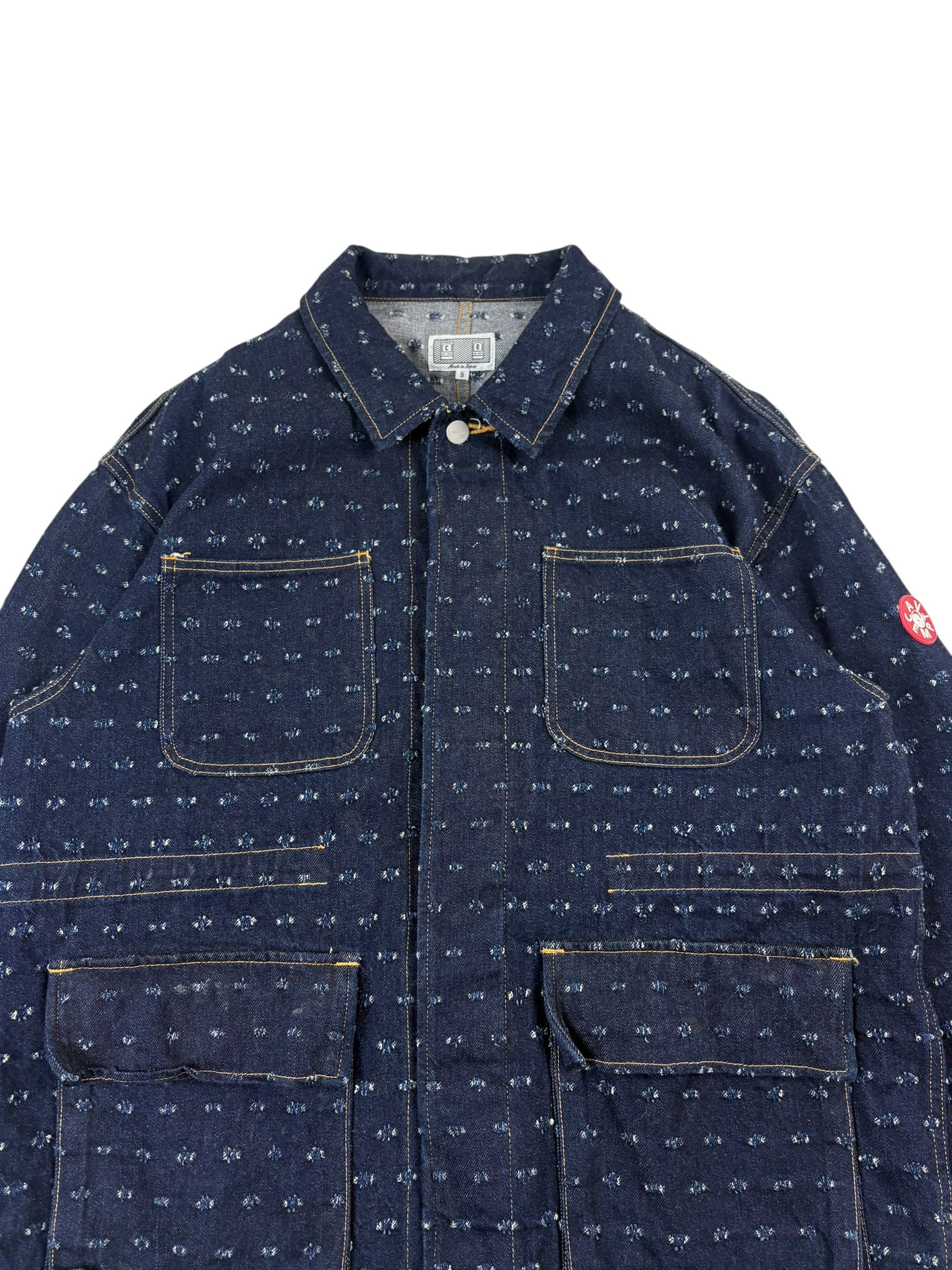 CavEmpt Maj Dam Denim Work Jacket