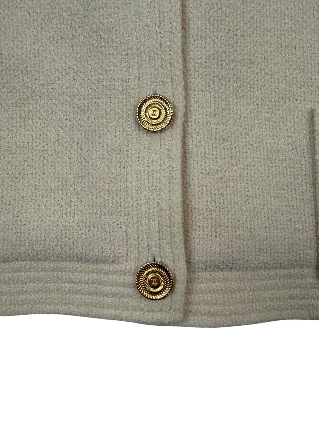 Chanel Boutique Spring / 1993 Tweed Boucle Jacket