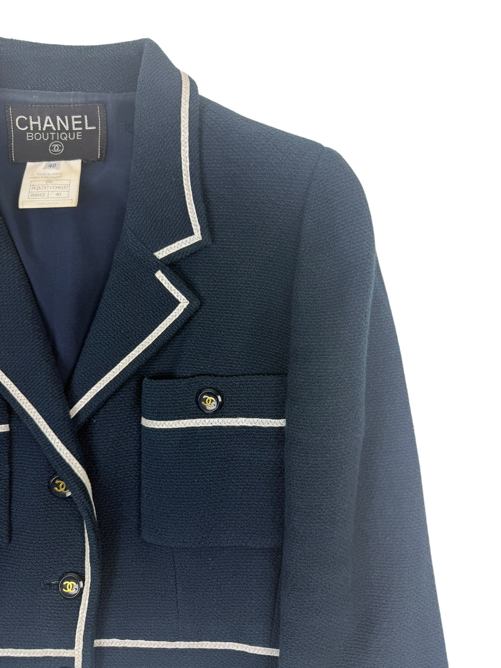Chanel Boutique Spring / 1995 Cropped Jacket