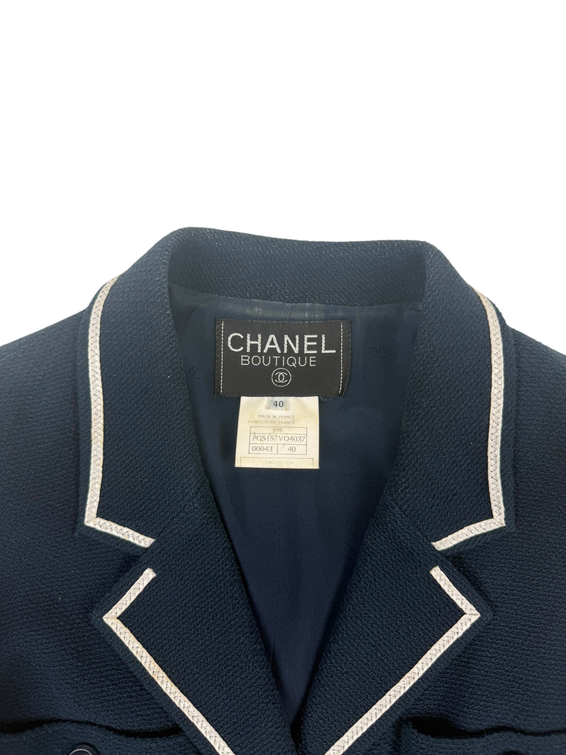 Chanel Boutique Spring / 1995 Cropped Jacket