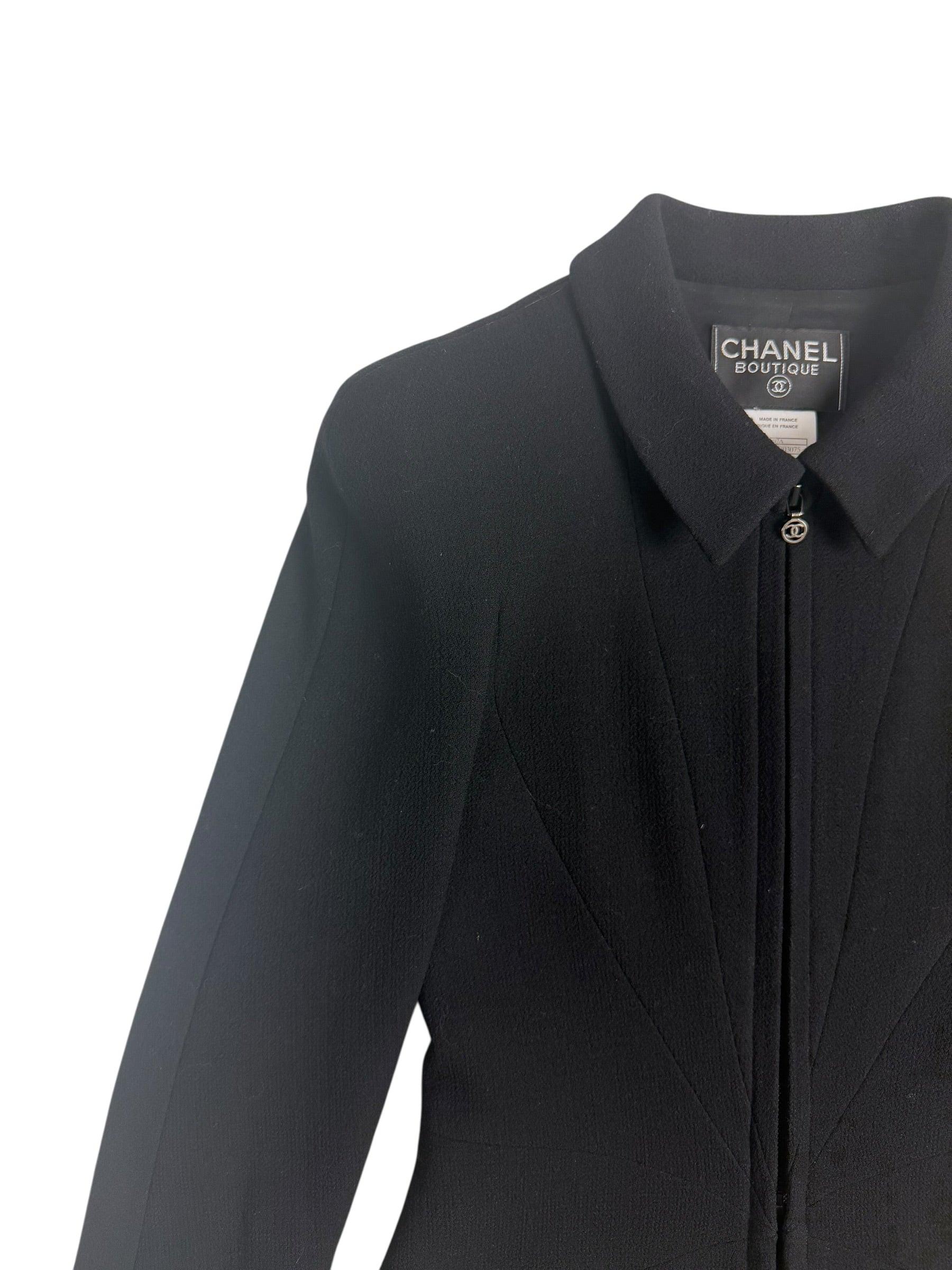 Chanel Boutique Autumn / 1997 Wool Blouson Jacket