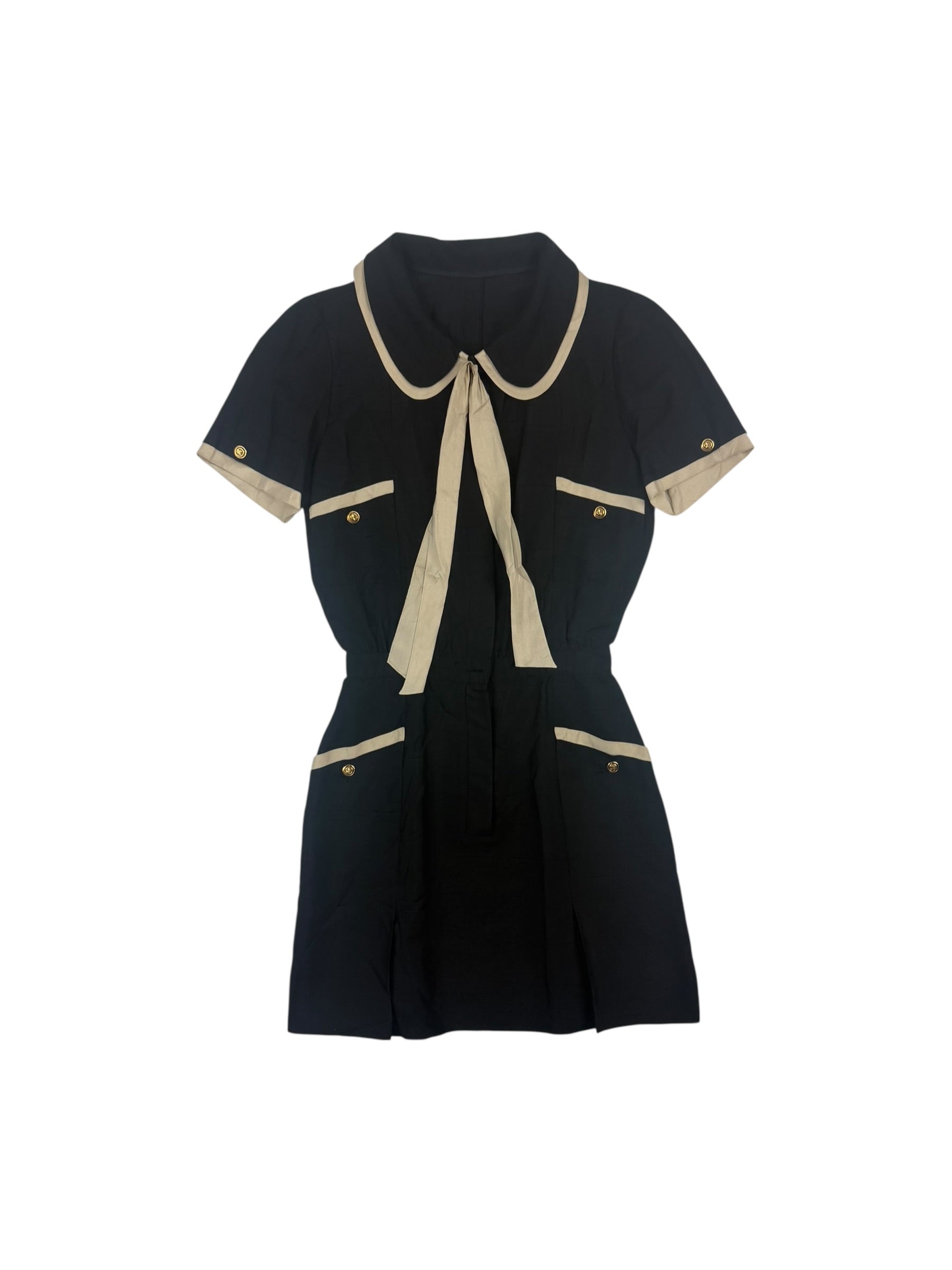 Chanel Boutique Spring / 1994 Silk Mini Dress