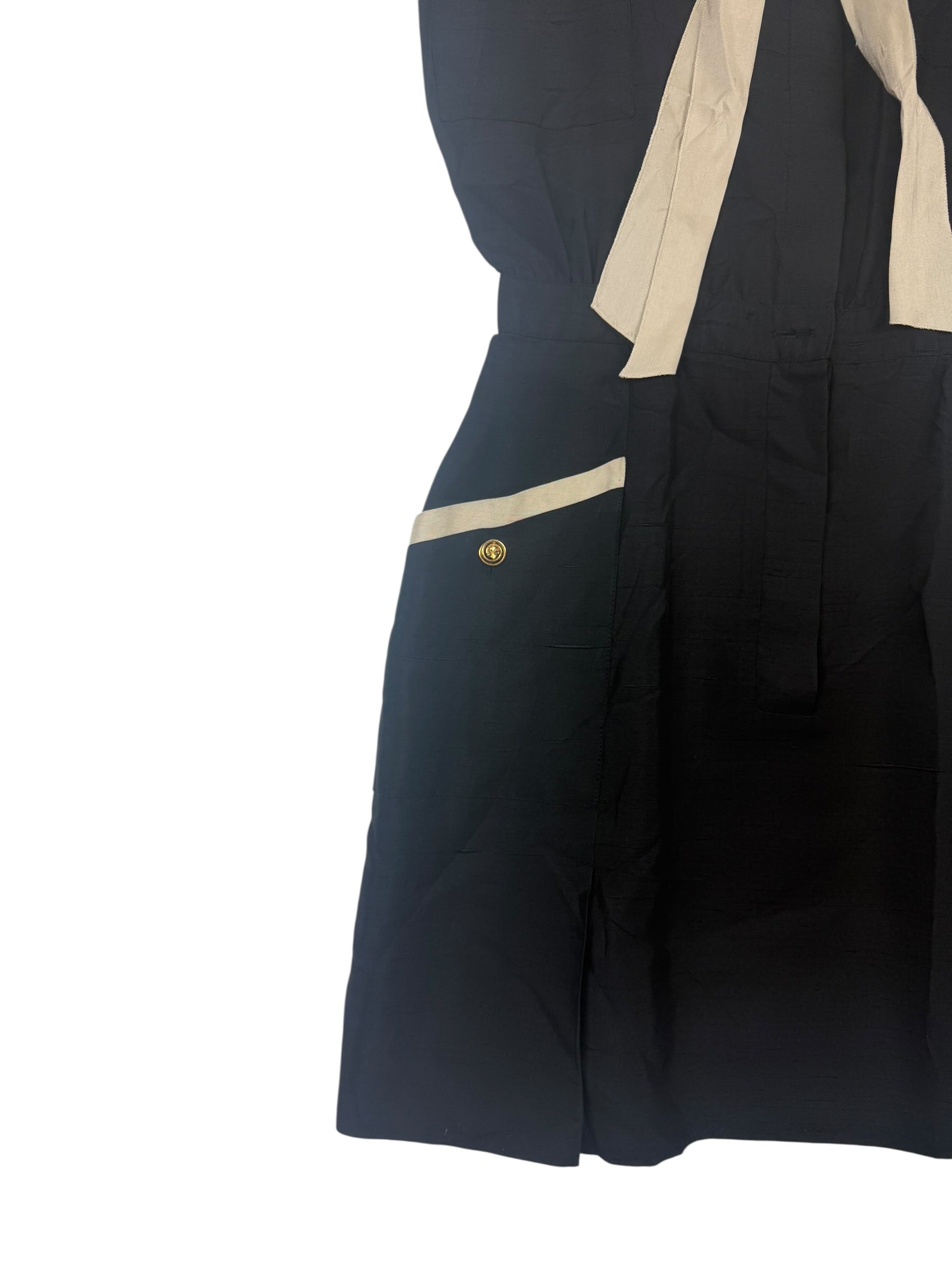 Chanel Boutique Spring / 1994 Silk Mini Dress