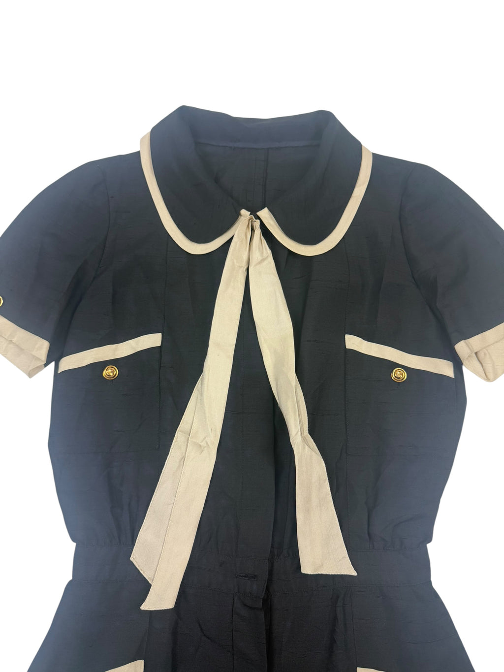 Chanel Boutique Spring / 1994 Silk Mini Dress