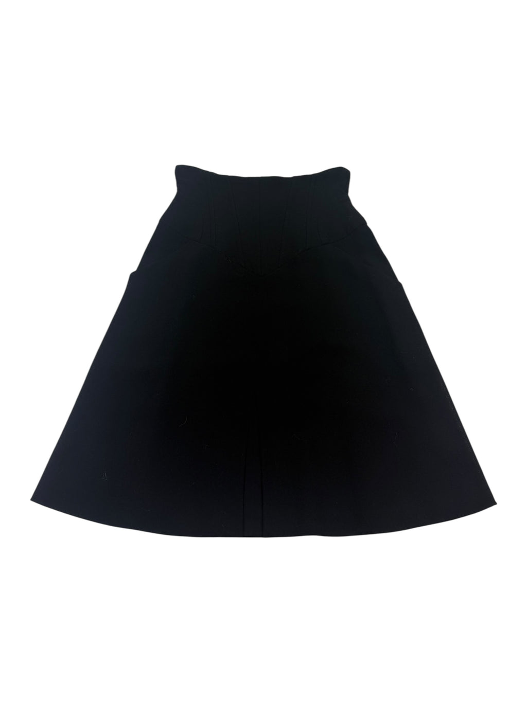 Chanel Boutique Spring / 1995 Wool Corset Skirt