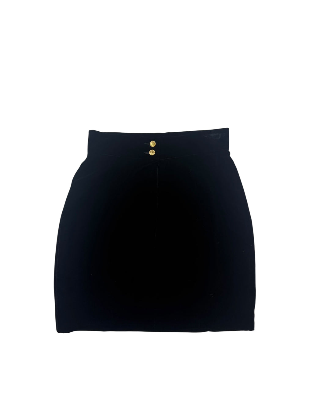 Chanel Spring / 1998 Velvet Skirt