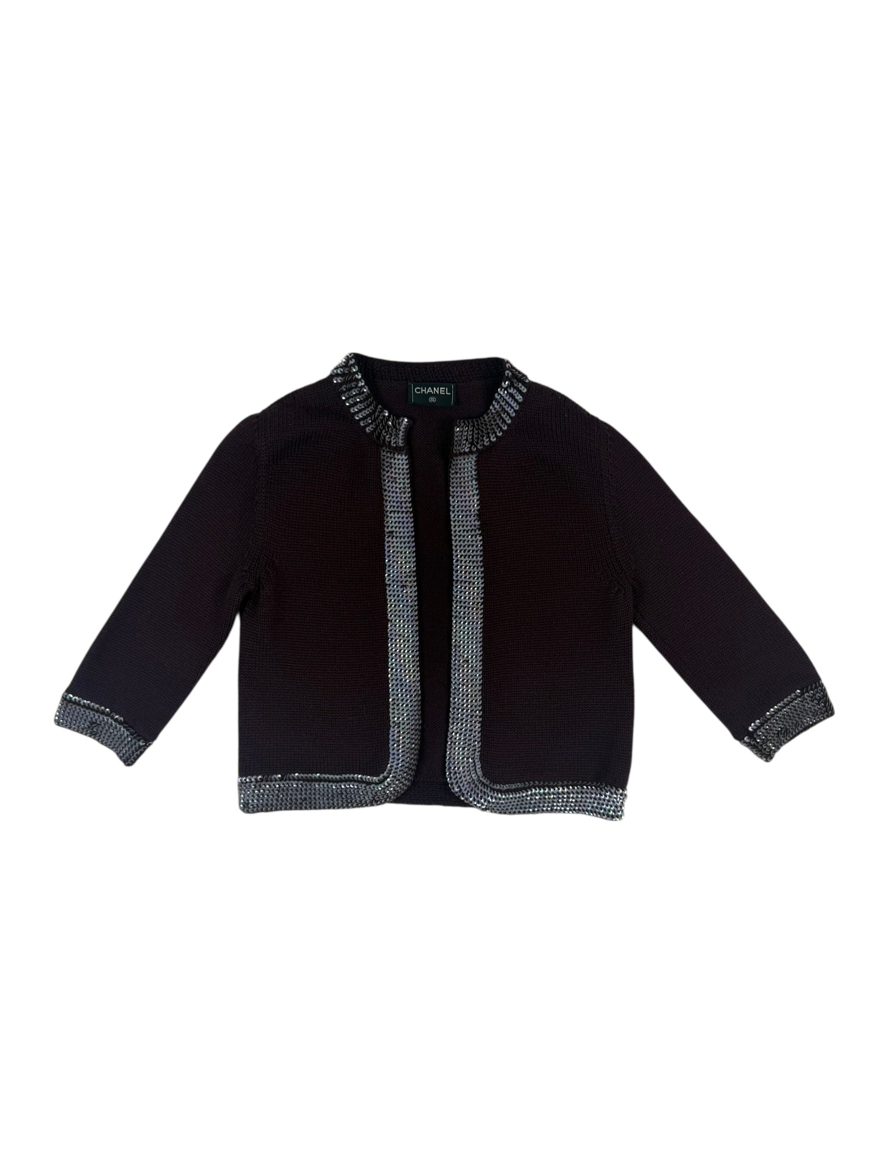 Chanel Autumn / 1999 Wool Two Piece Skirt & Cardigan