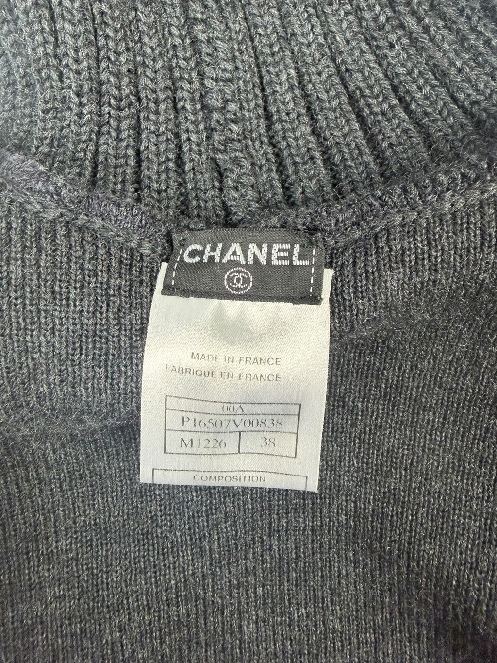 Chanel FW / 2000 Wool Turtle Neck