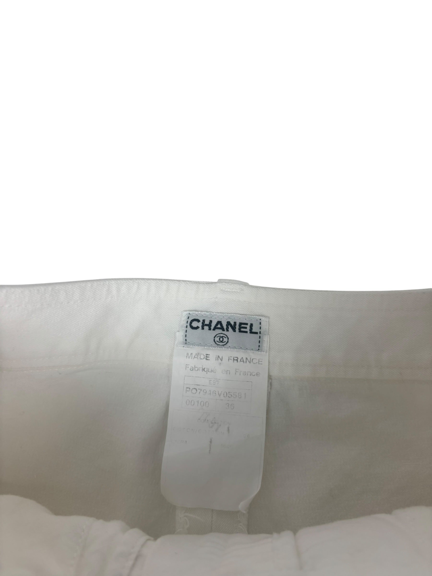 Chanel Spring / 1997 Cotton Pants
