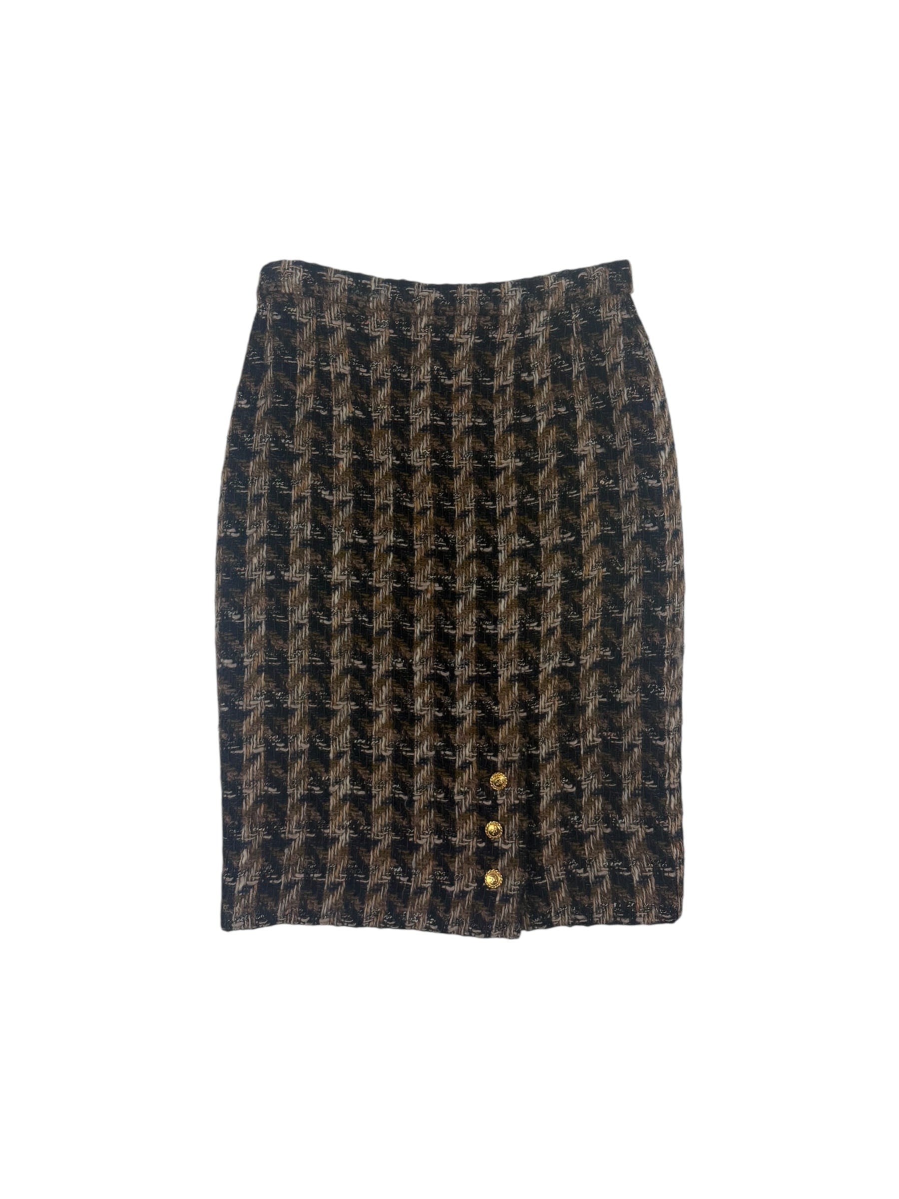 Chanel Spring / 1995 Classic Tweed Pencil Skirt