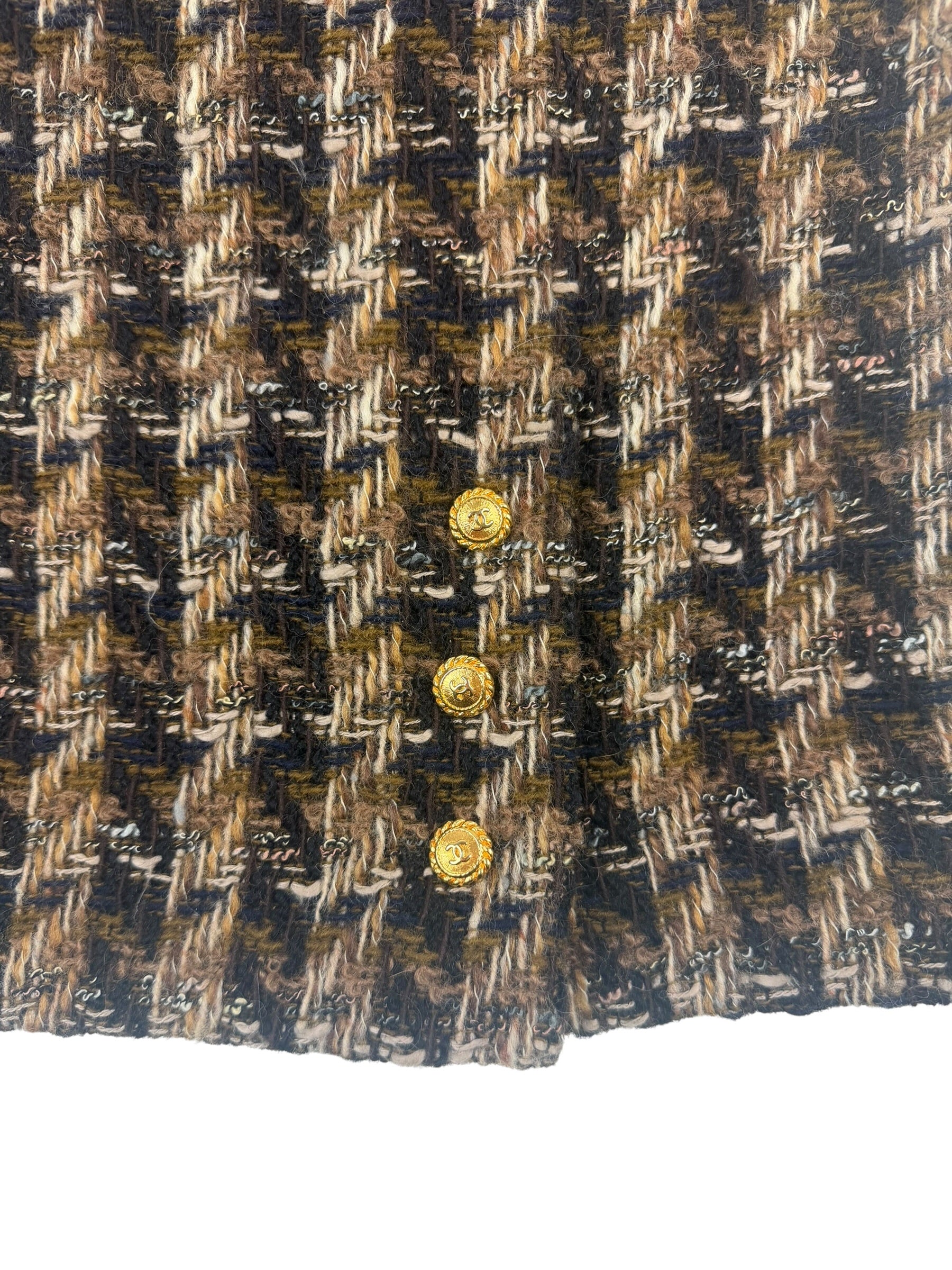 Chanel Spring / 1995 Classic Tweed Pencil Skirt