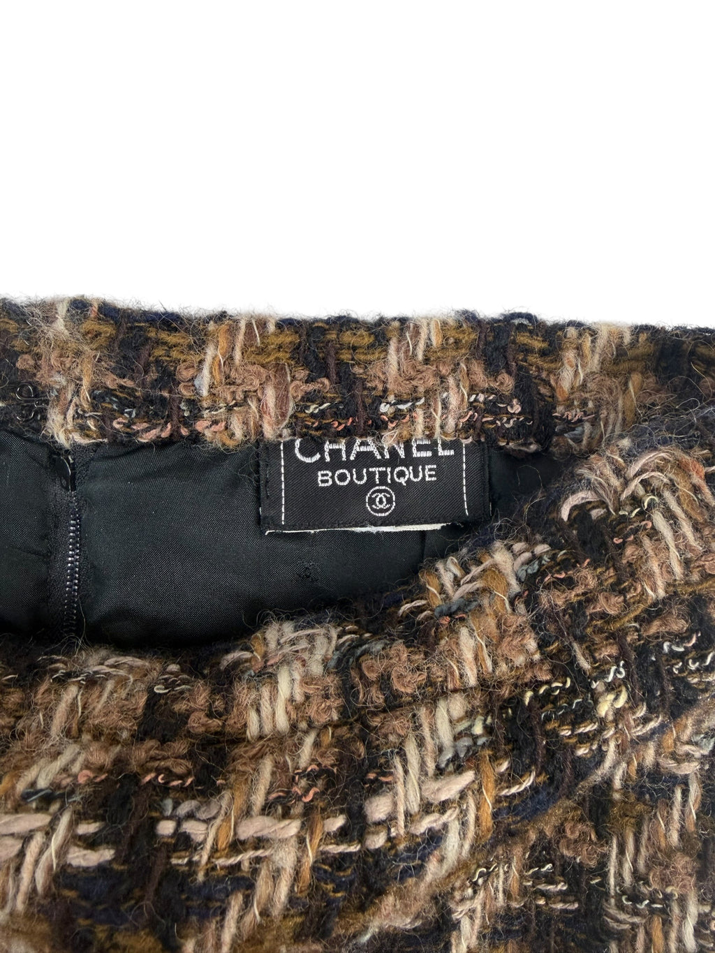 Chanel Spring / 1995 Classic Tweed Pencil Skirt