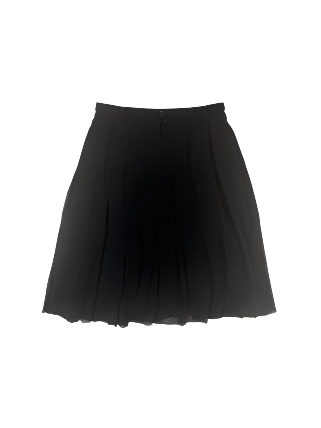 Chanel SS / 2001 Silk Pleated Skirt