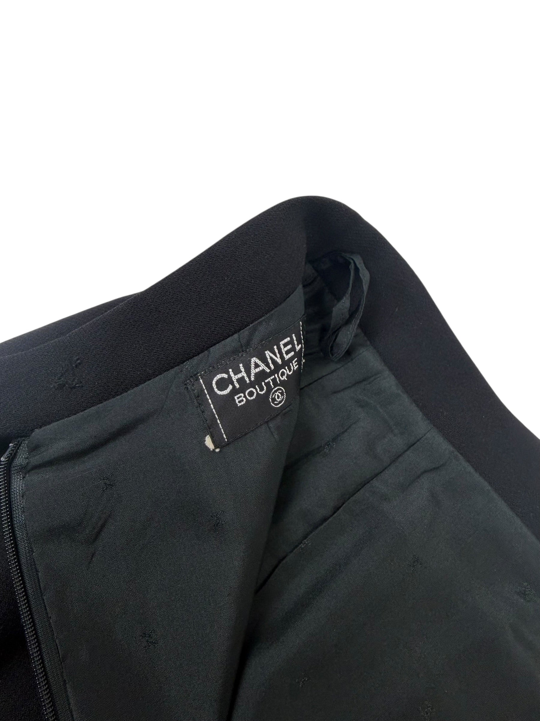 Chanel FW / 1998 Tailored Wool Skirt