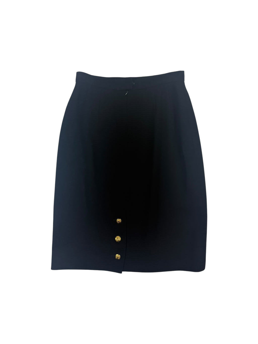 Chanel Spring / 1995 High Waist Wool Pencil Skirt