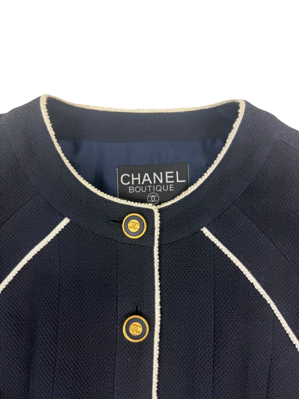 Chanel Boutique Autumn / 1996 Blazer & Skirt Set