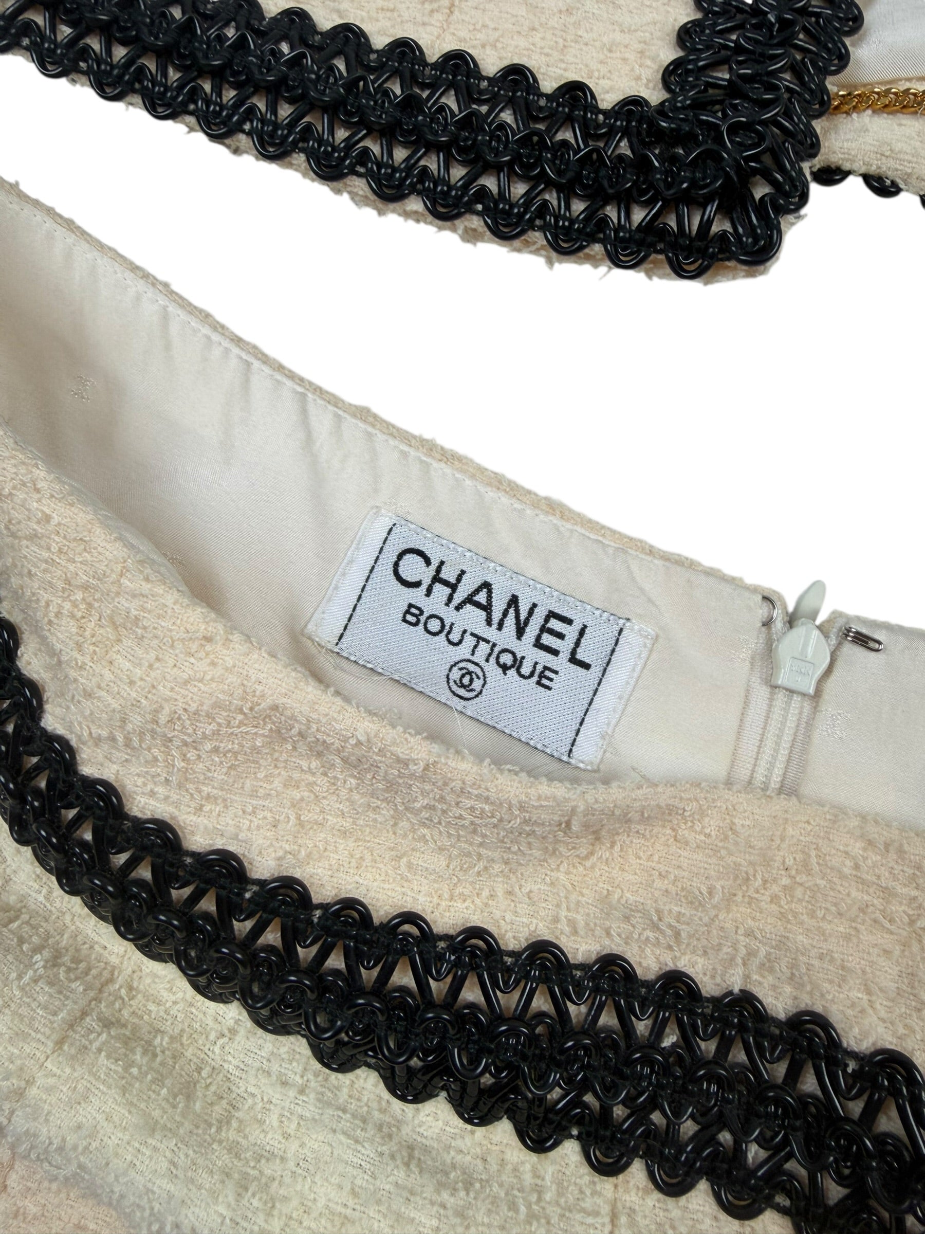 Chanel Boutique Spring / 1994 Skirt & Jacket Set