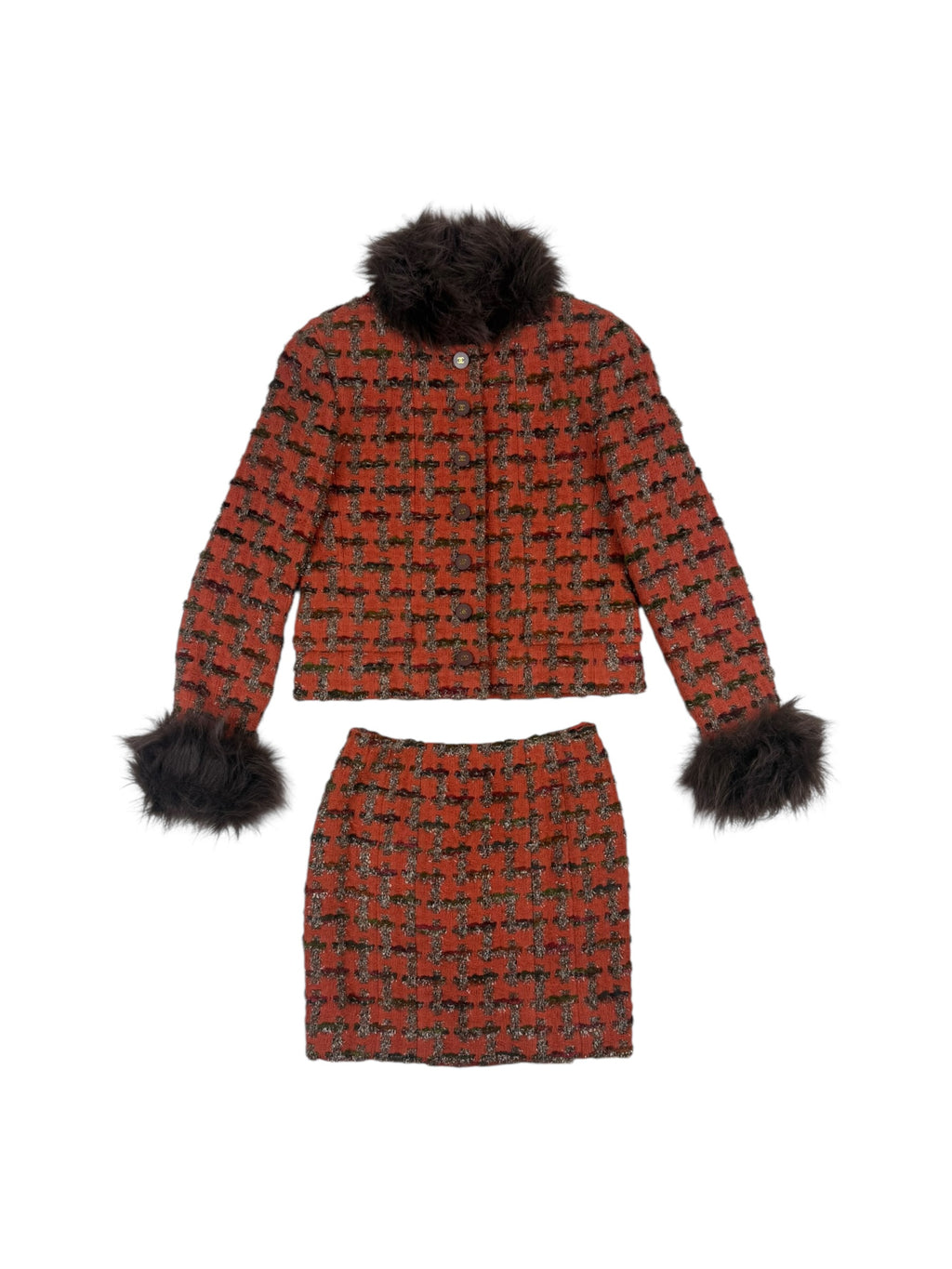Chanel FW / 1994 Tweed Skirt Suit