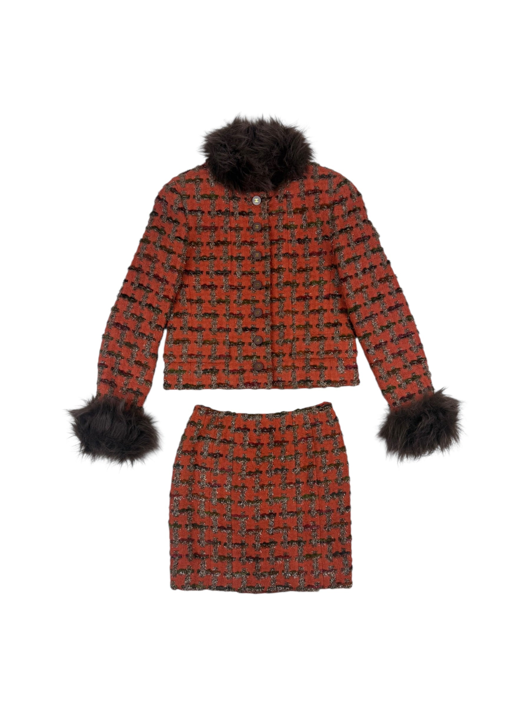 Chanel FW / 1994 Tweed Skirt Suit