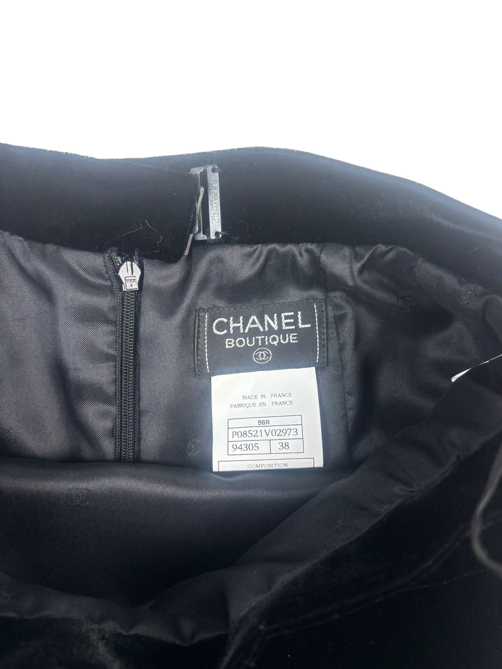 Chanel Boutique FW / 1996 La Petite Noir Jacket Set