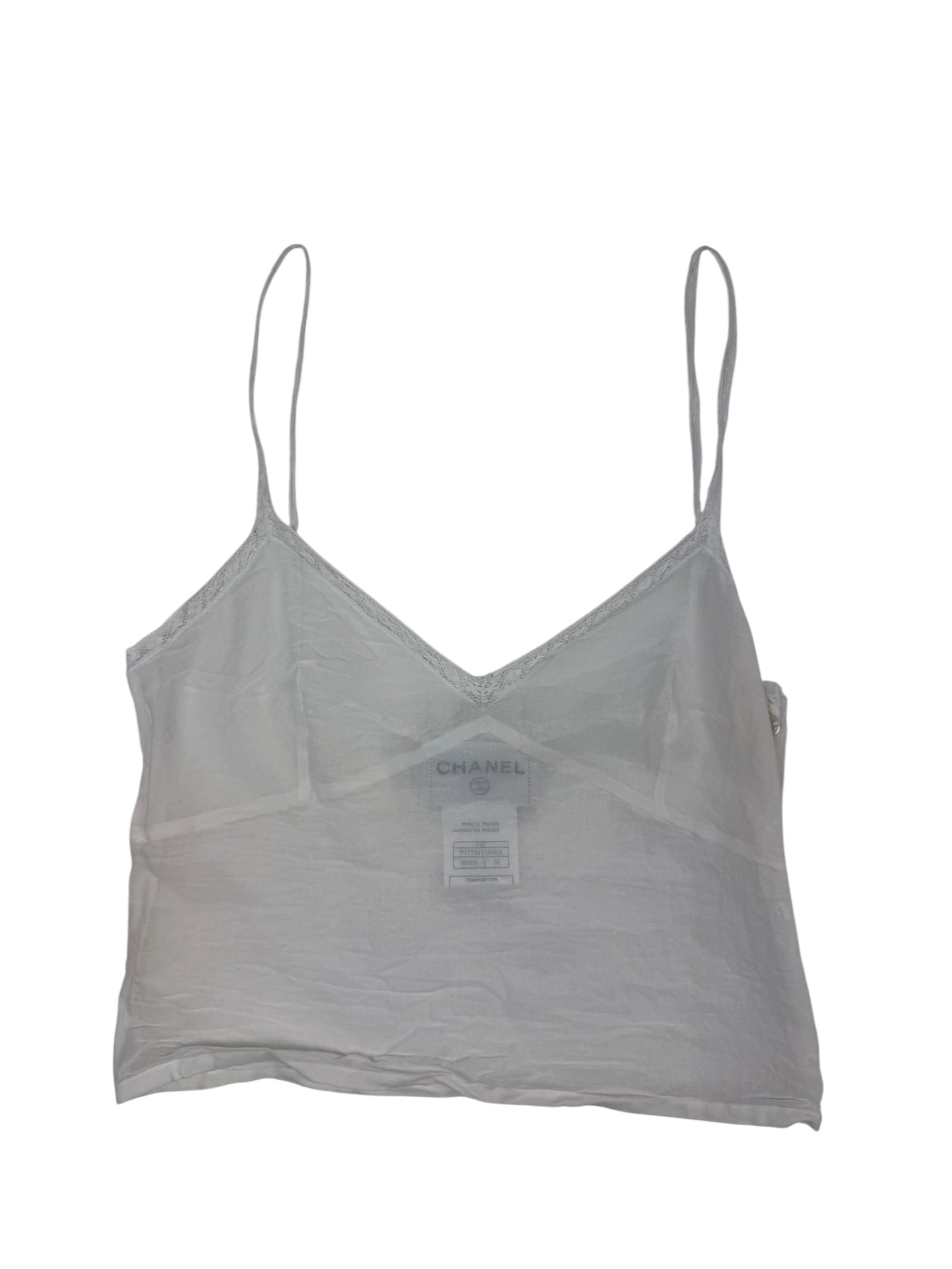 Chanel SS / 2002 Two-Part Cotton Blouse