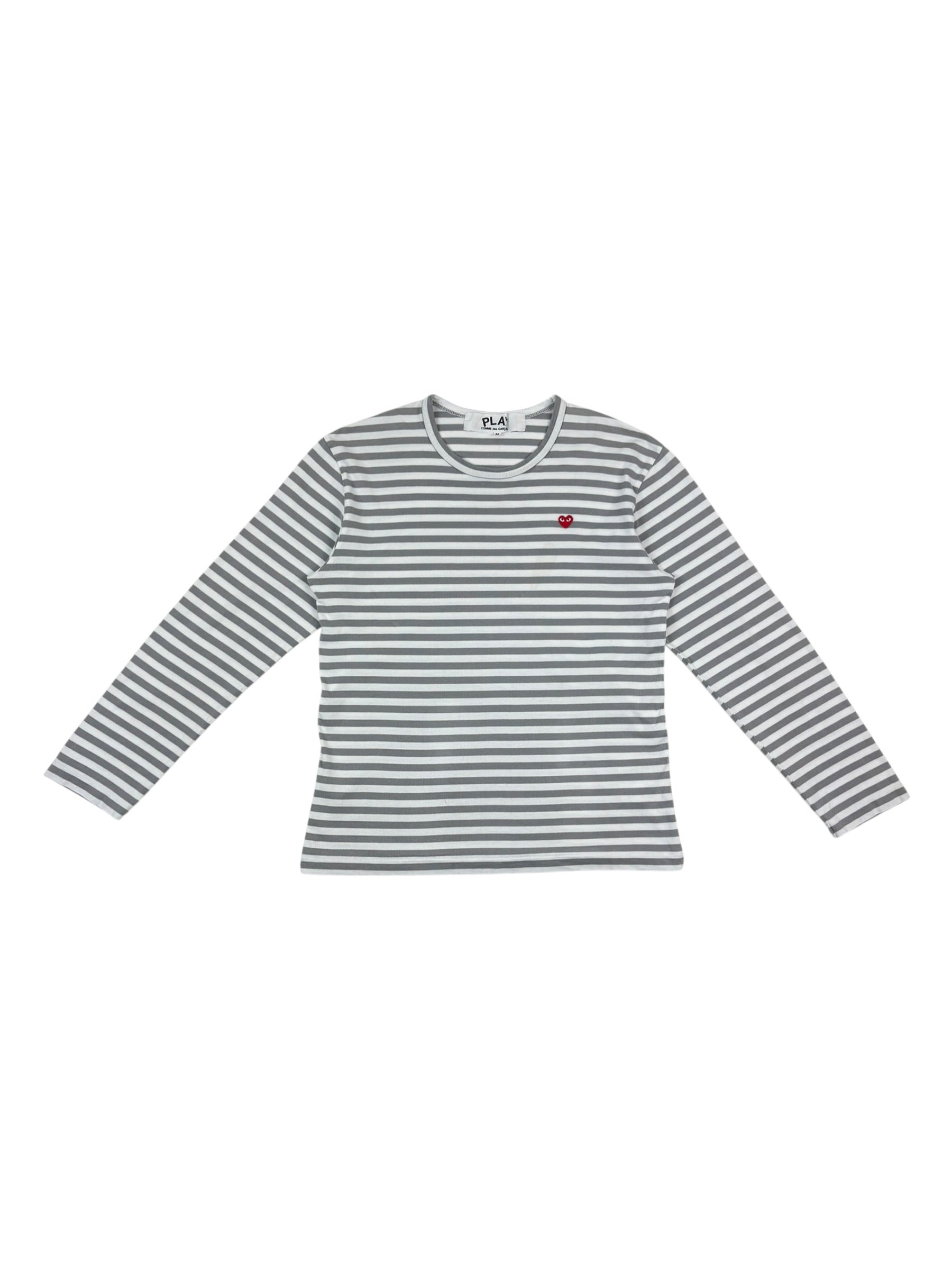 Comme des Garçons PLAY Stripe LS Tee – RE:BOURN