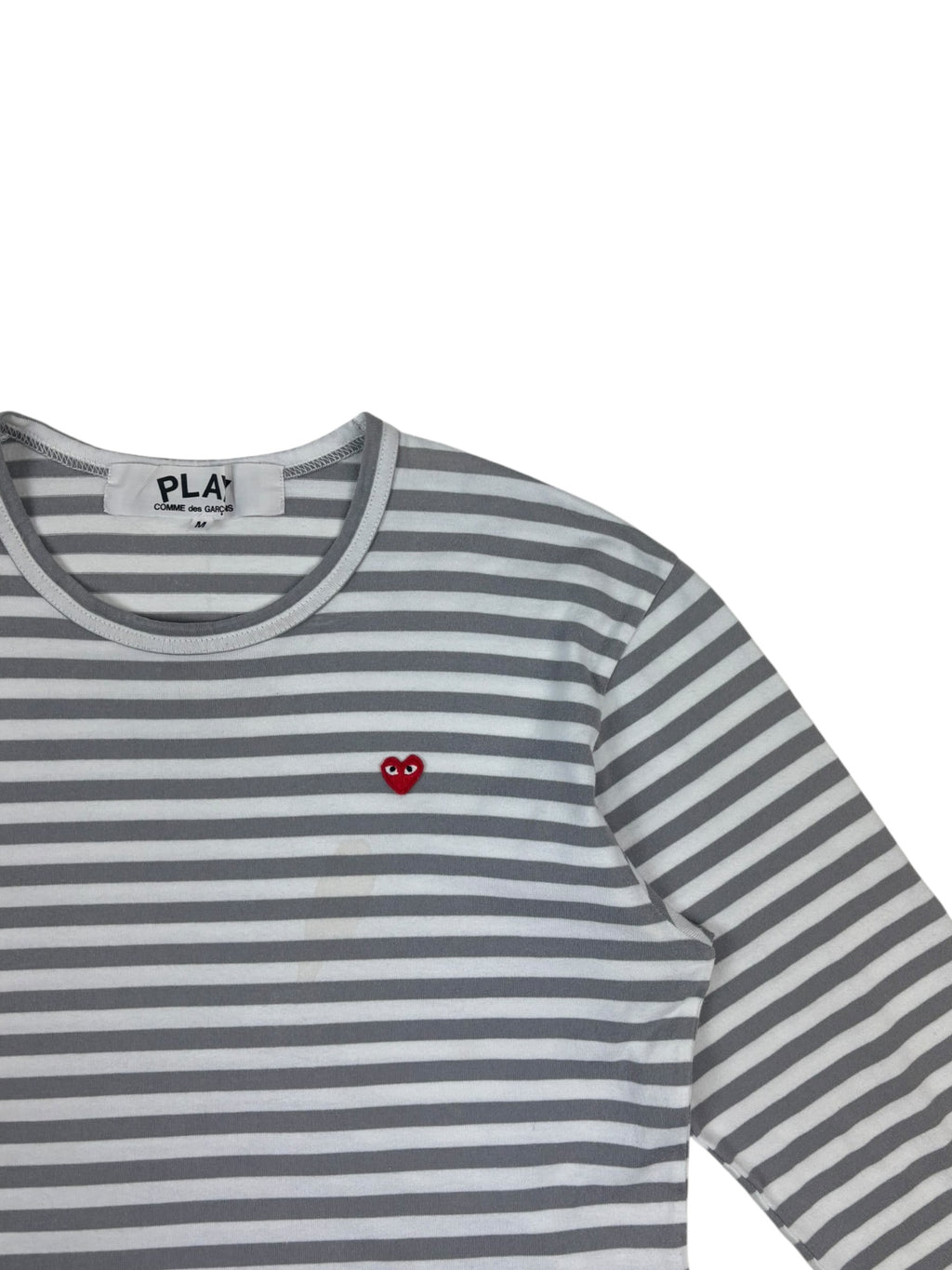 Comme des Garçons PLAY Stripe LS Tee