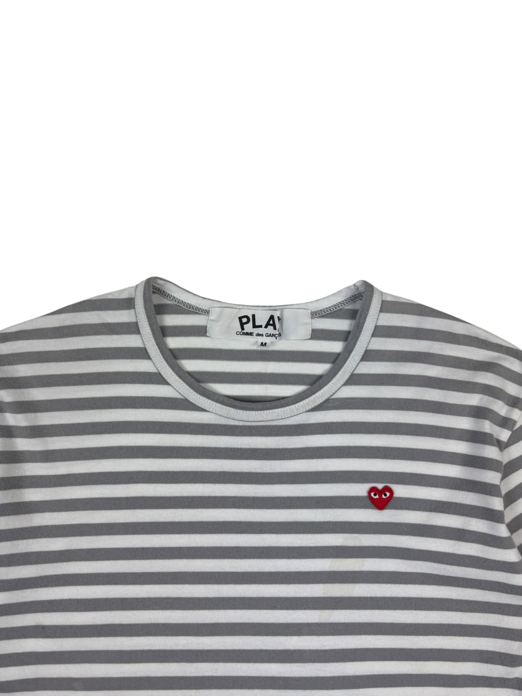 Comme des Garçons PLAY Stripe LS Tee